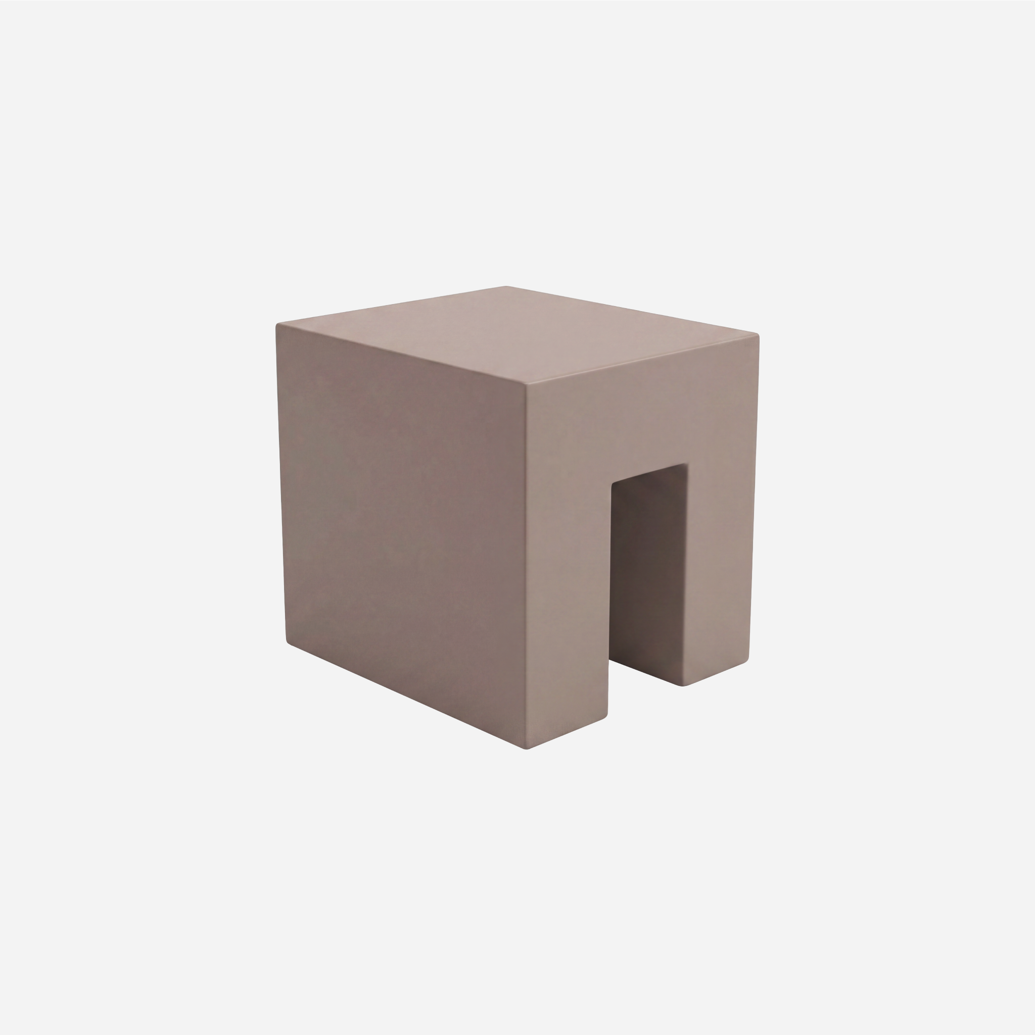 Vignelli Cube — Brown