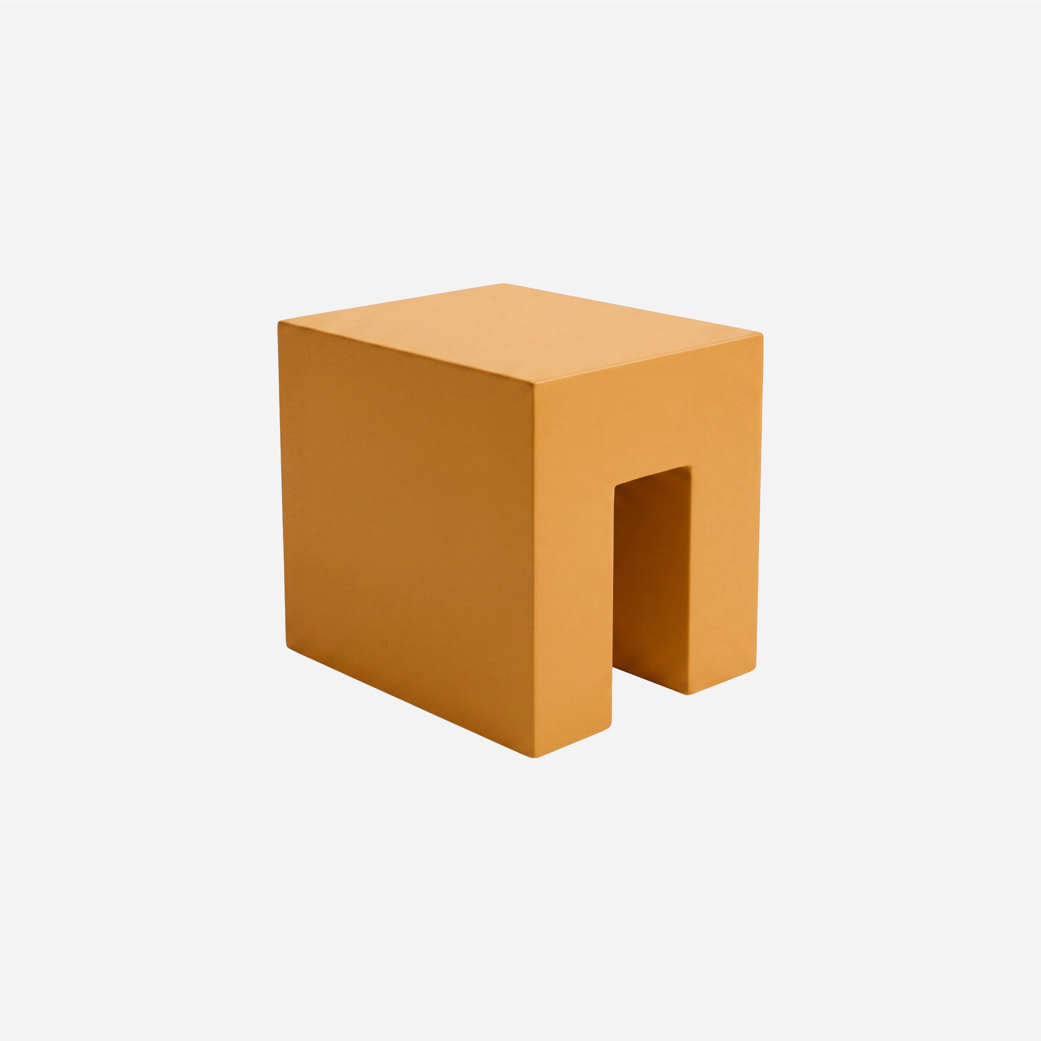 Vignelli Cube — Ochre