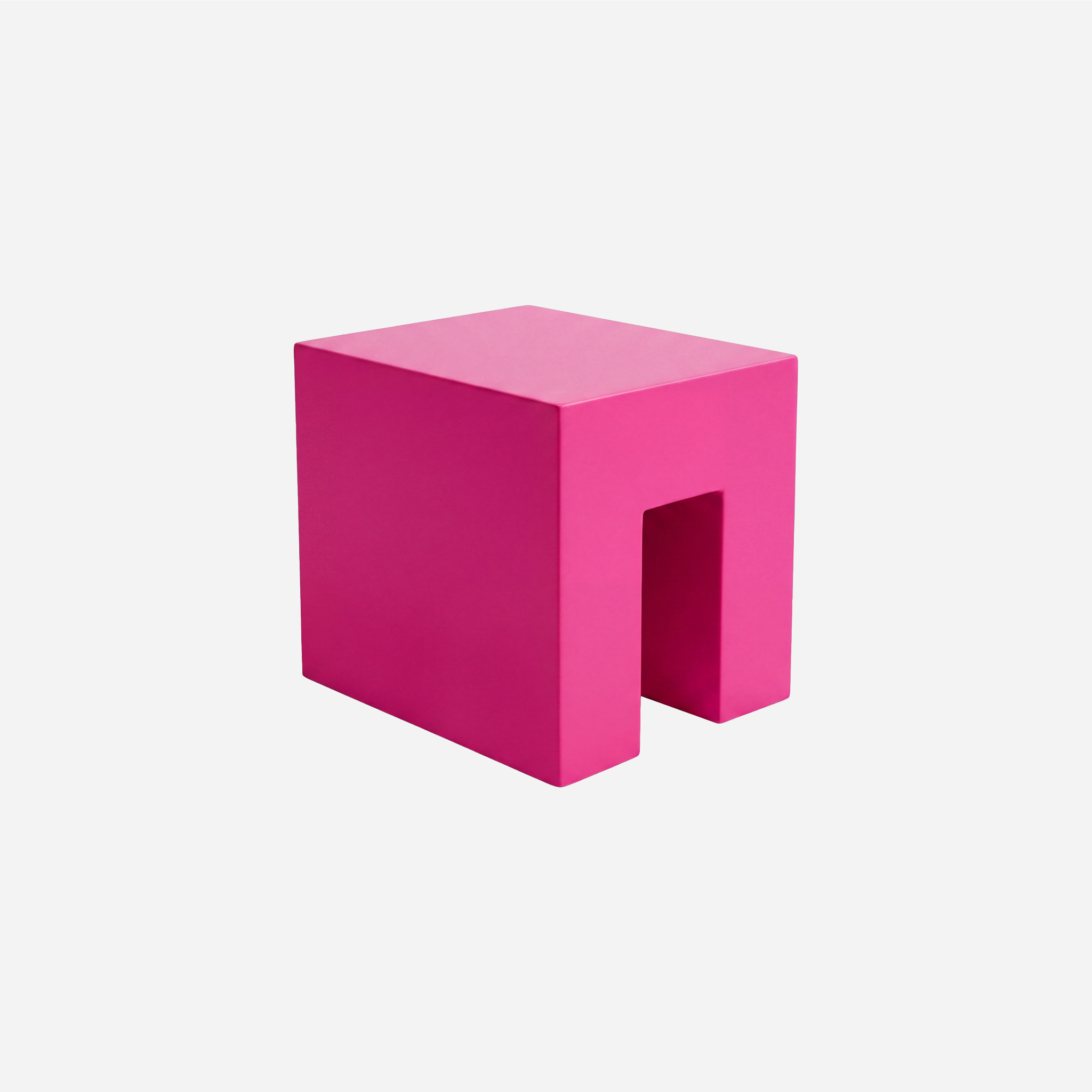 Vignelli Cube — Pink
