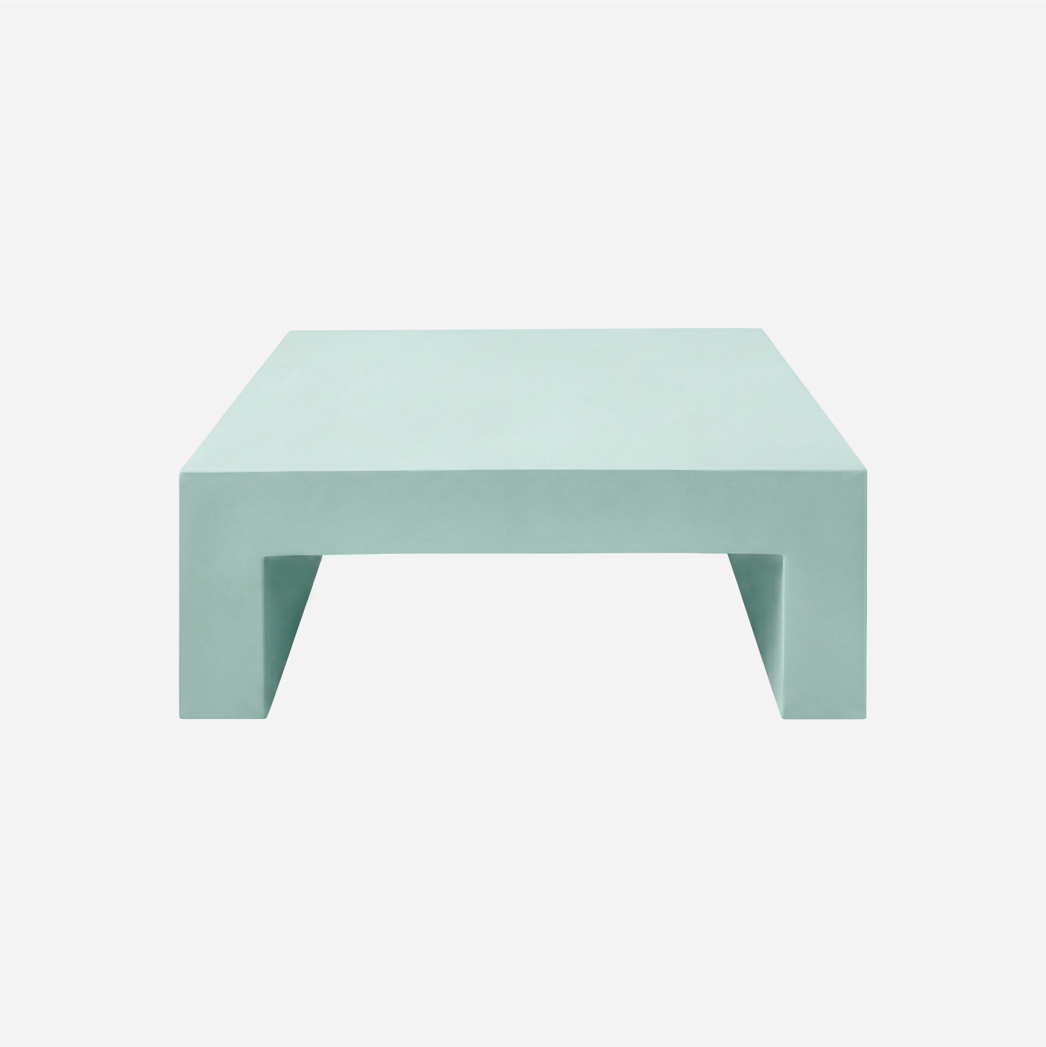Vignelli Table — Celadon