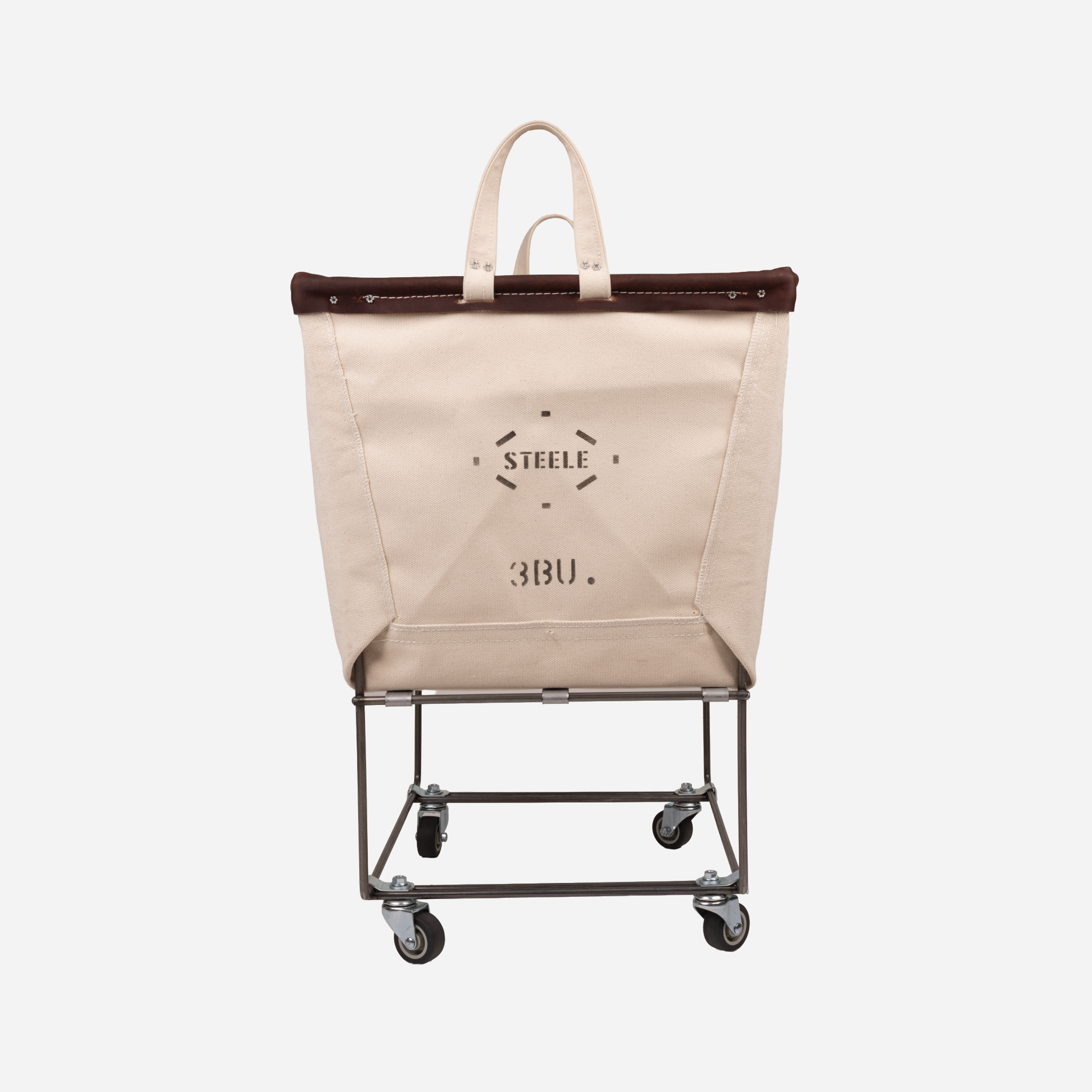 Canvas Elevated Truck 3 Bu Permanent — brown leather