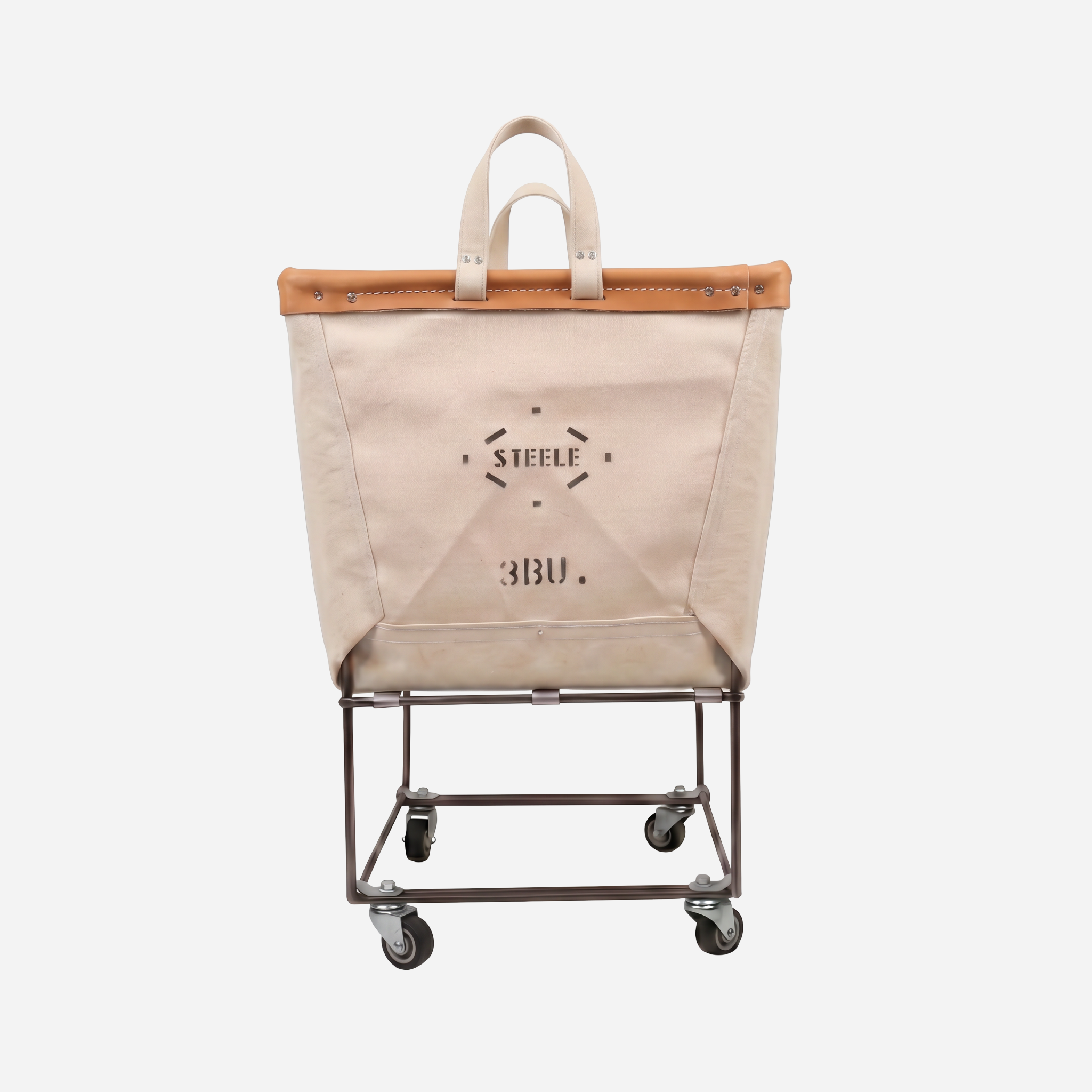 Canvas Elevated Truck 3 Bu Permanent — vegetable tanned leather