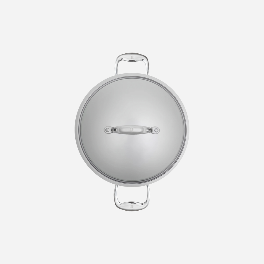 Heritage Steel Titanium Series 4 quart sauté with lid
