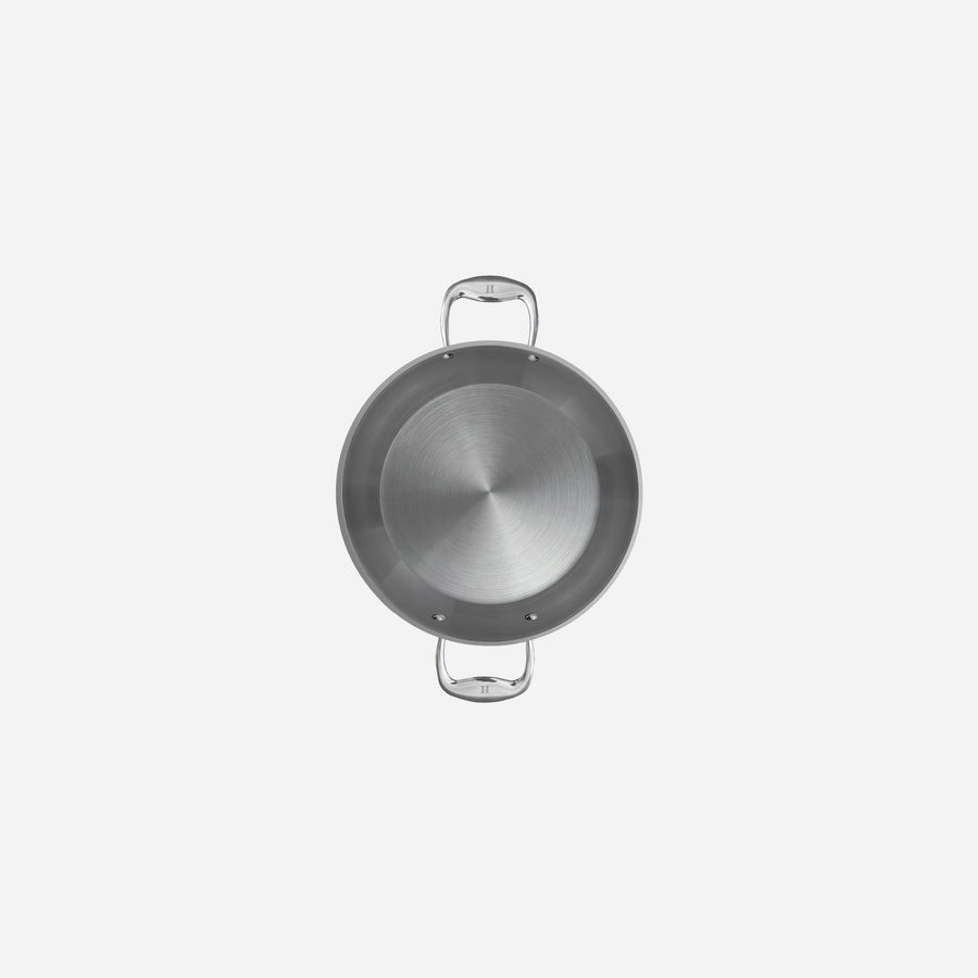 Heritage Steel Titanium Series 6 quart rondeau, top view