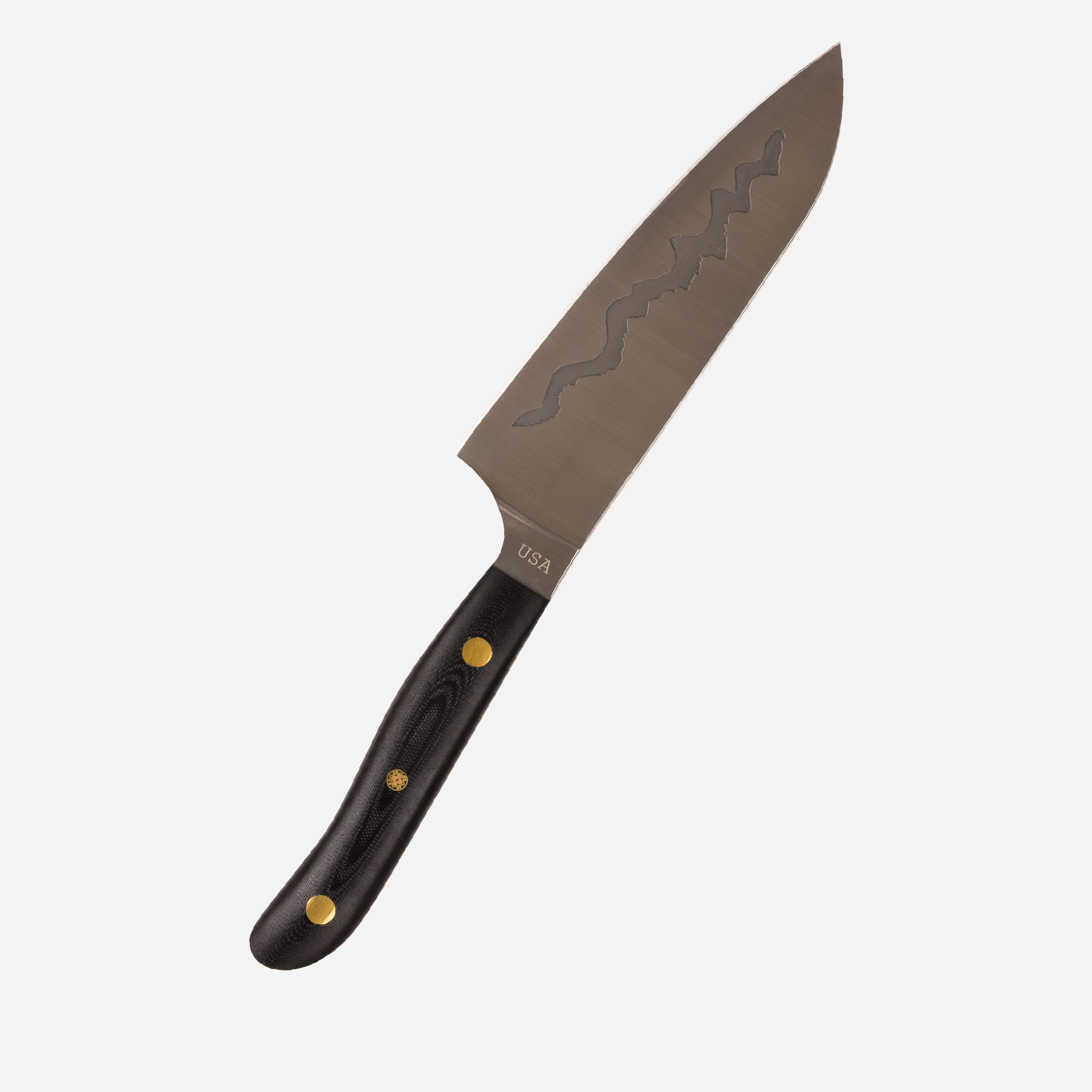 7" Teton Edge Santoku — Black alternate view