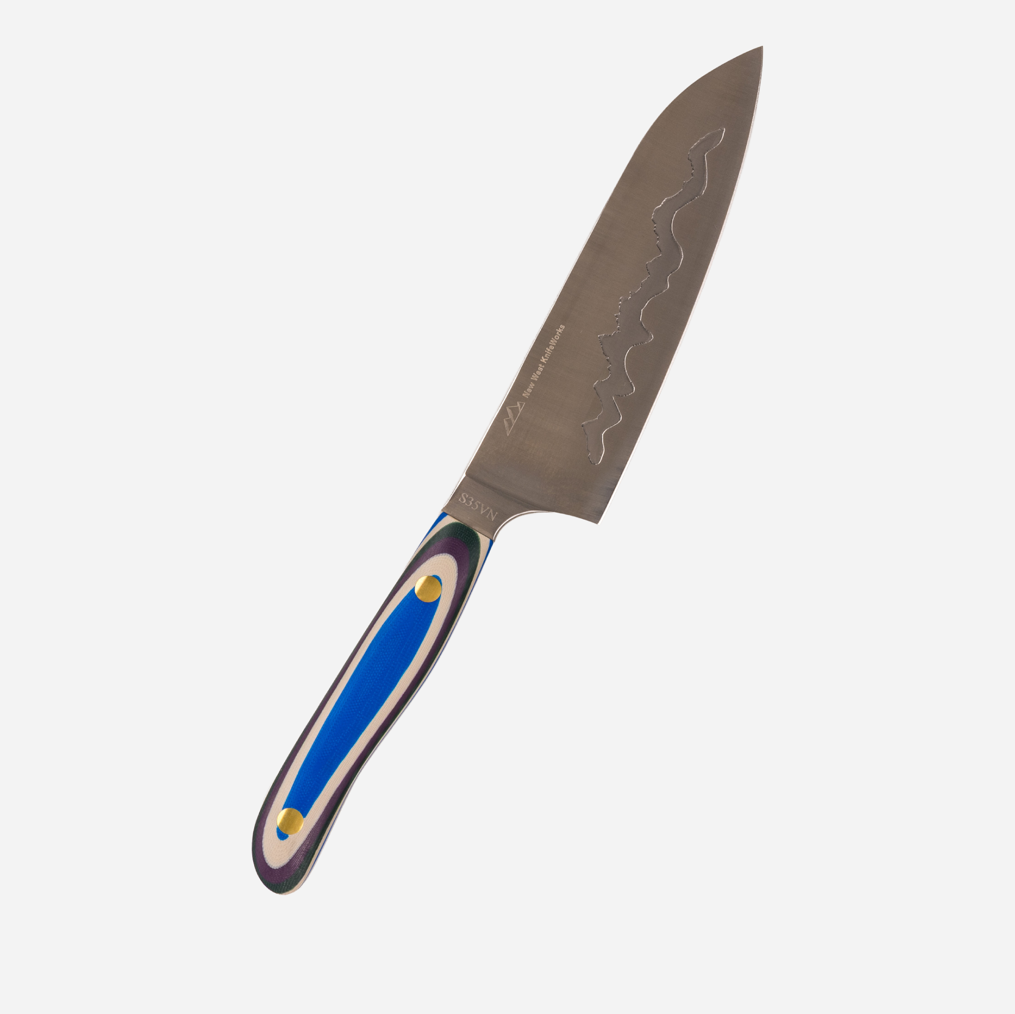 7" Teton Edge Santoku — Cadet