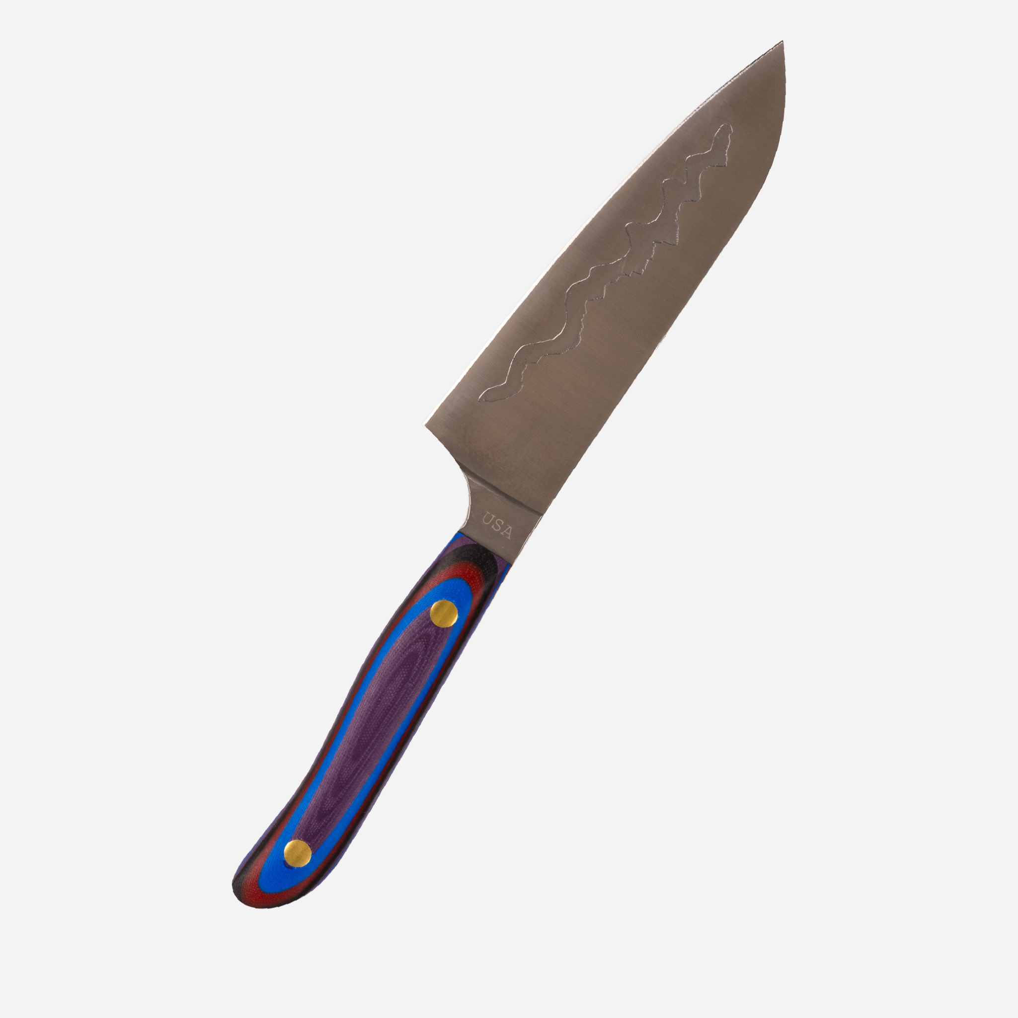 7" Teton Edge Santoku — Huckleberry alternate view