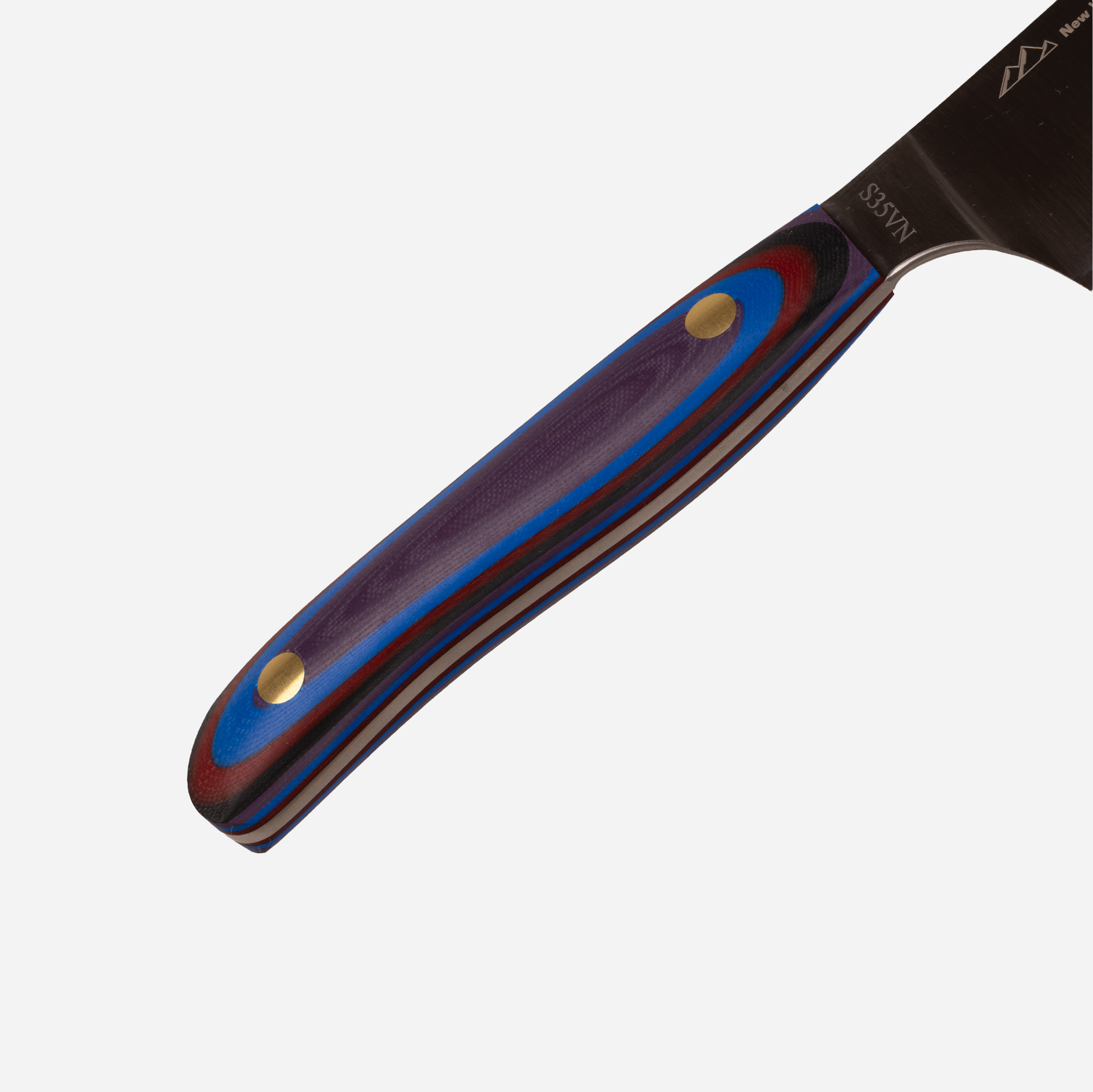 7" Teton Edge Santoku — Huckleberry close-up