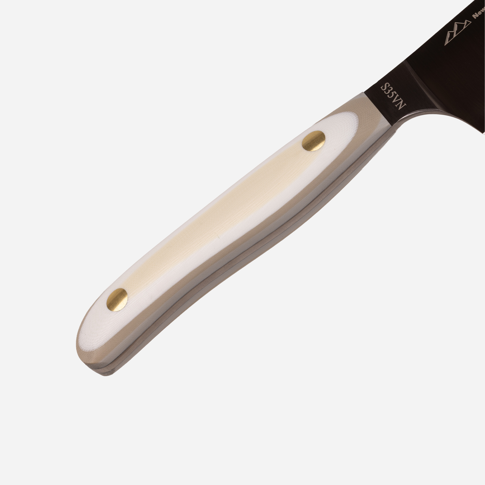 7" Teton Edge Santoku — Miyuki close-up