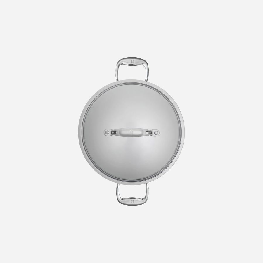Heritage Steel Titanium Series 8 quart stock pot with lid