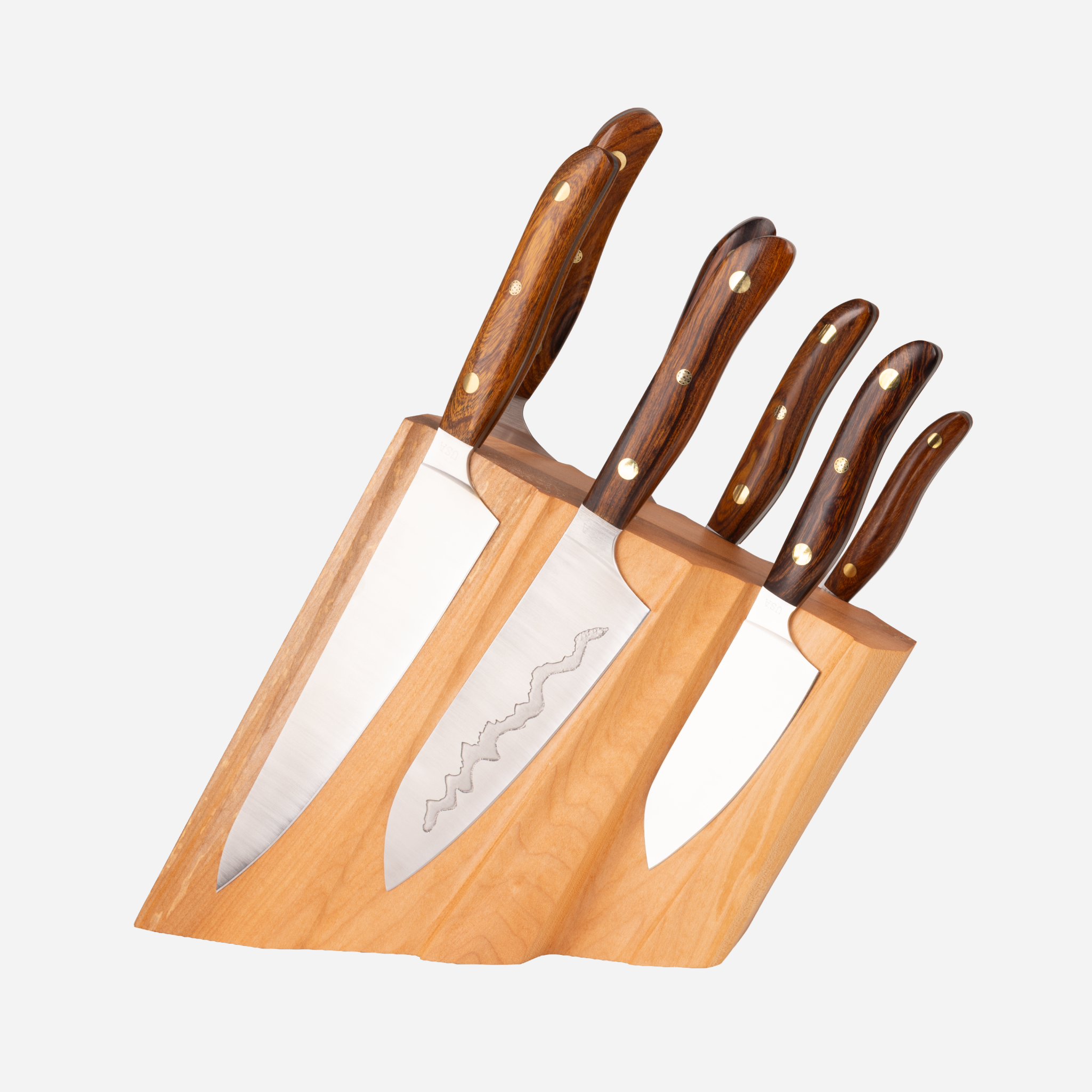 7pc Chef Knife Set with Block
