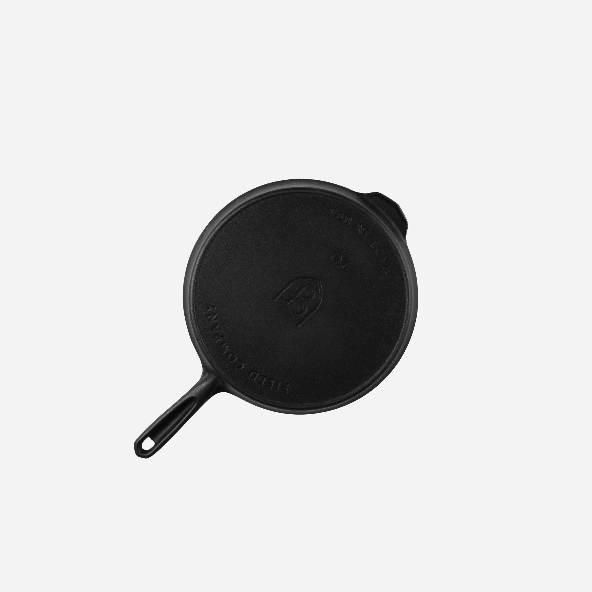 No. 10 Cast Iron Skillet — bottom