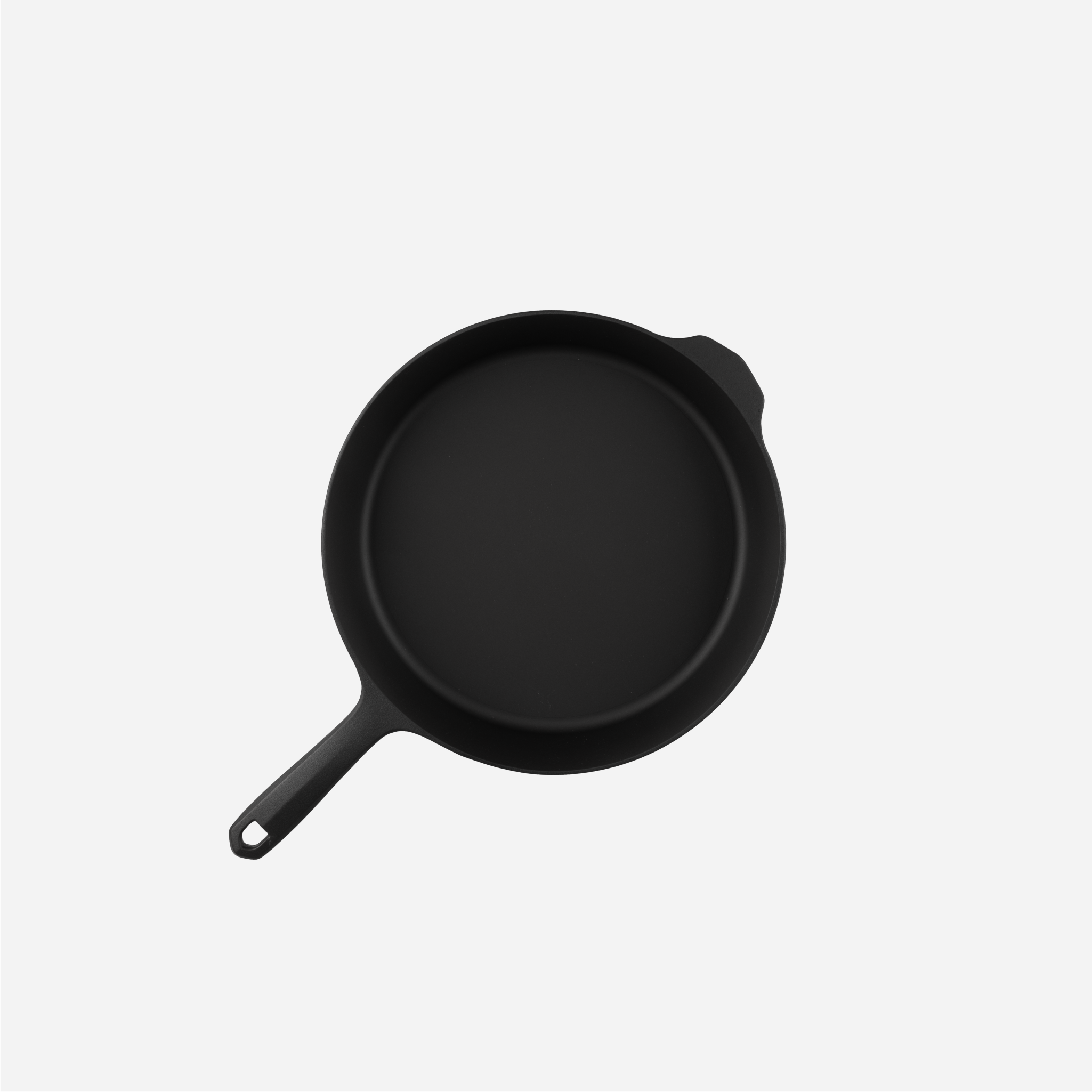 No. 10 Cast Iron Skillet — top view