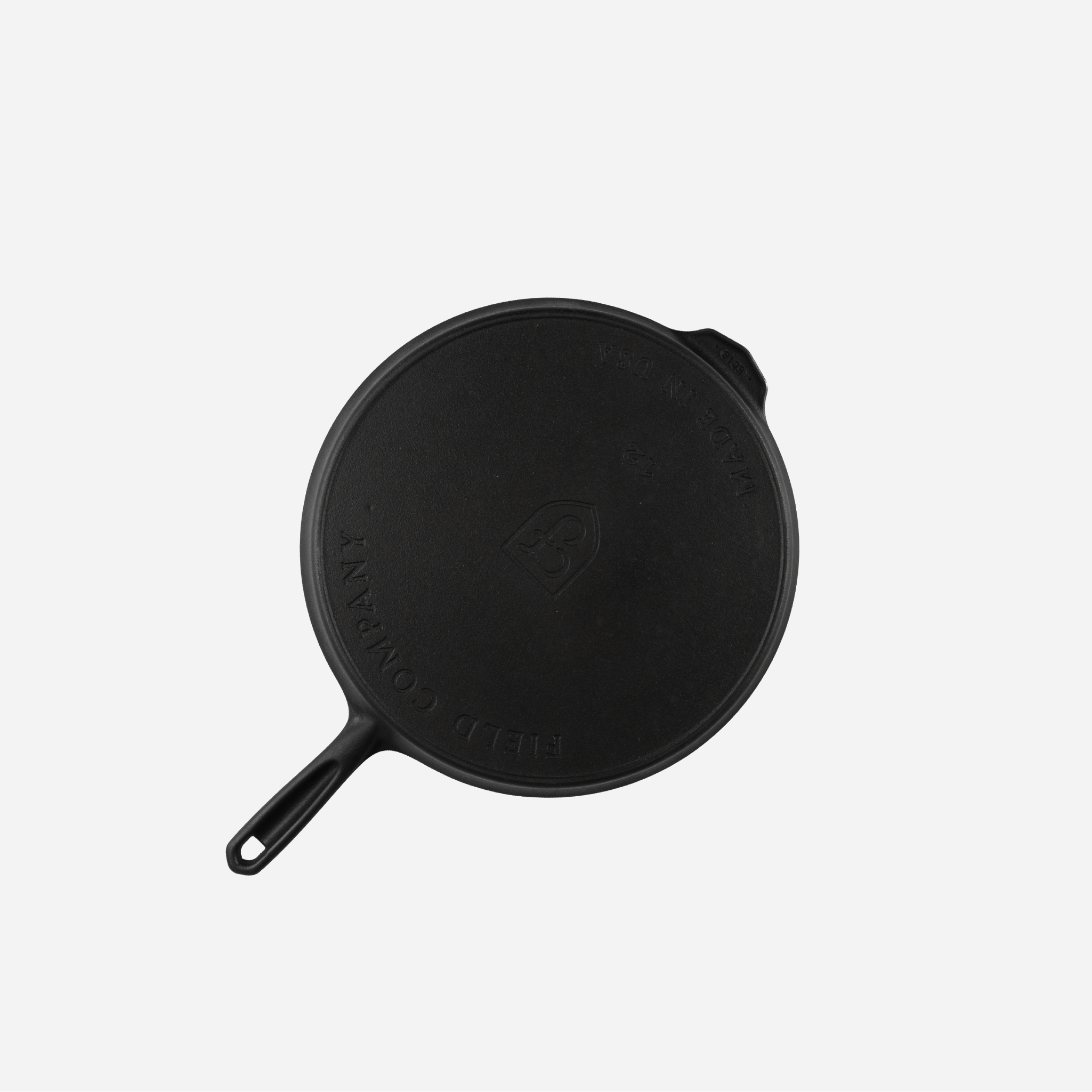 No. 12 Cast Iron Skillet — bottom