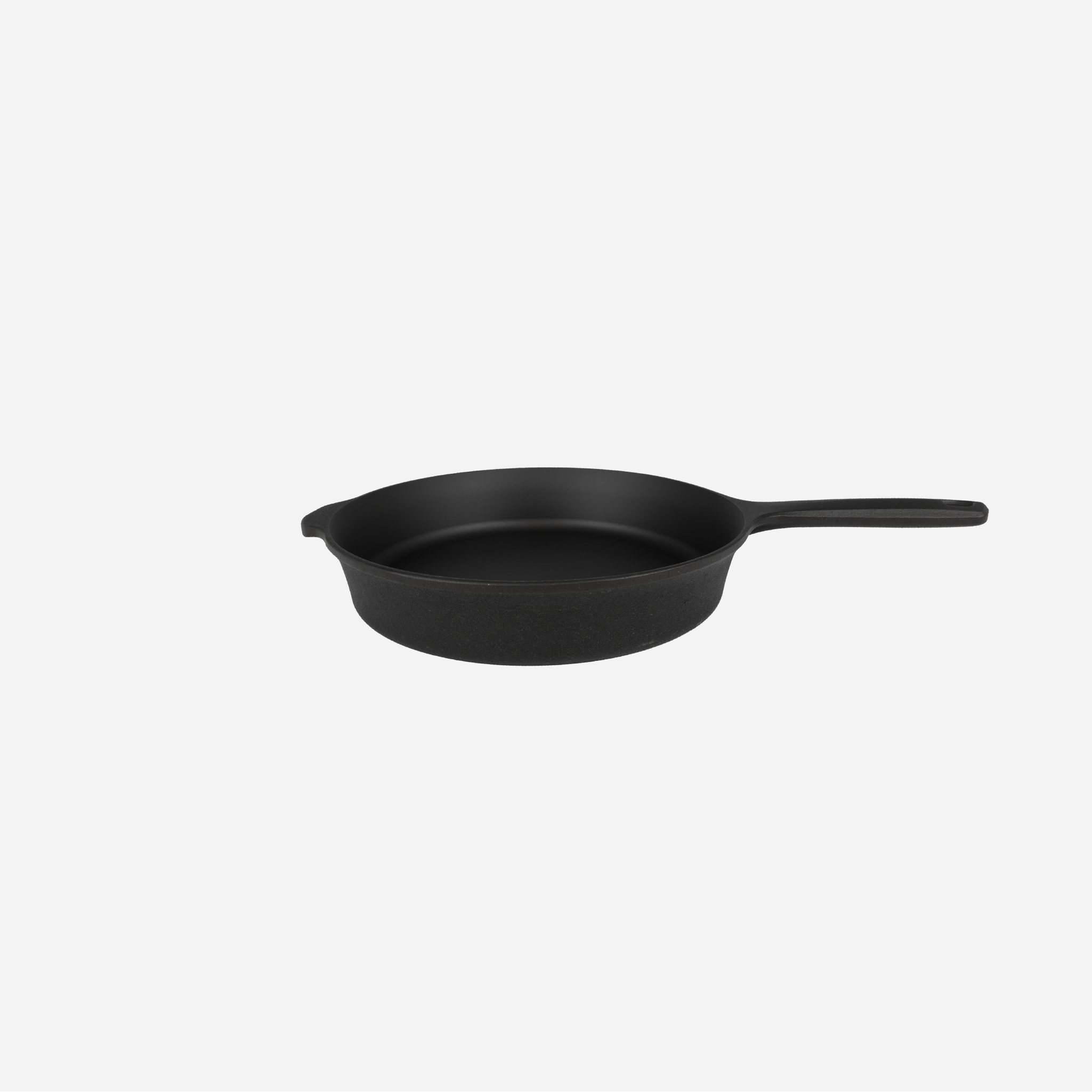 No. 6 Cast Iron Skillet — angle view