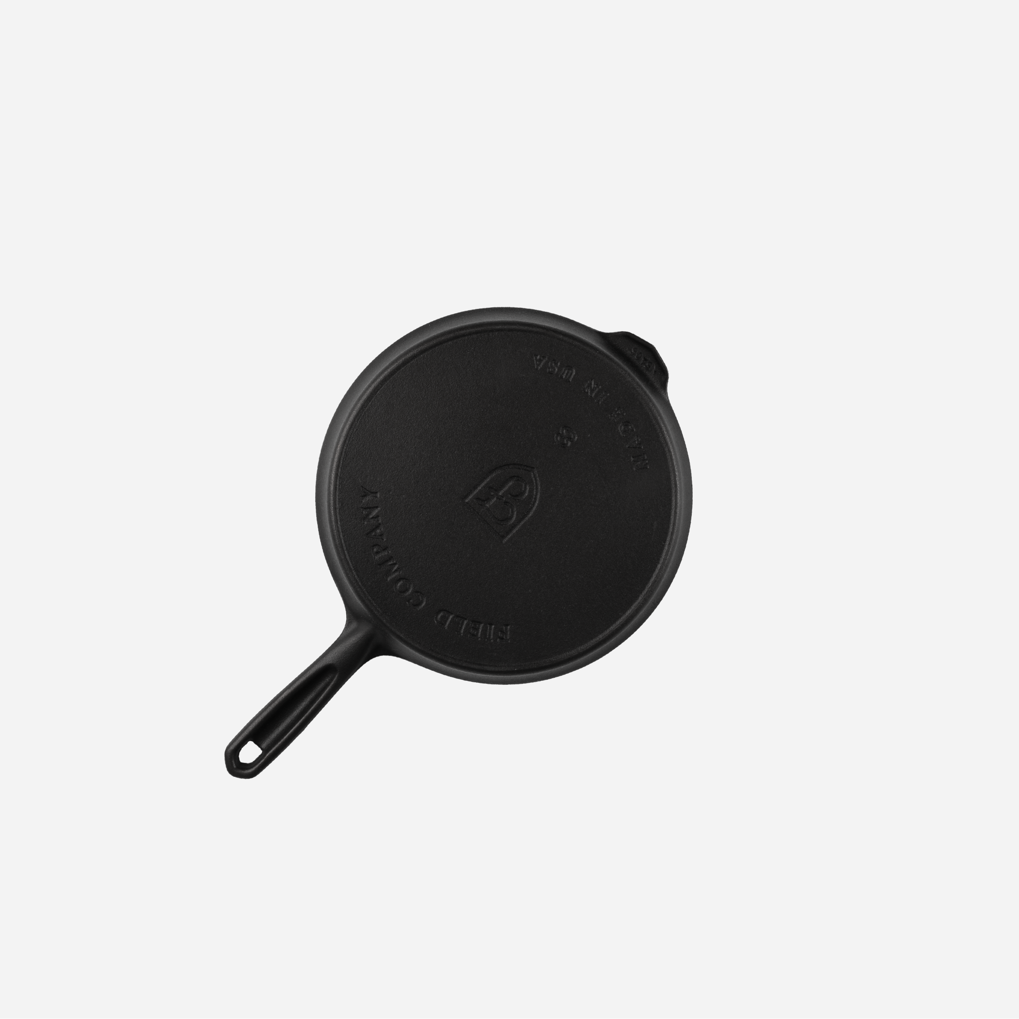 No. 8 Cast Iron Skillet — bottom