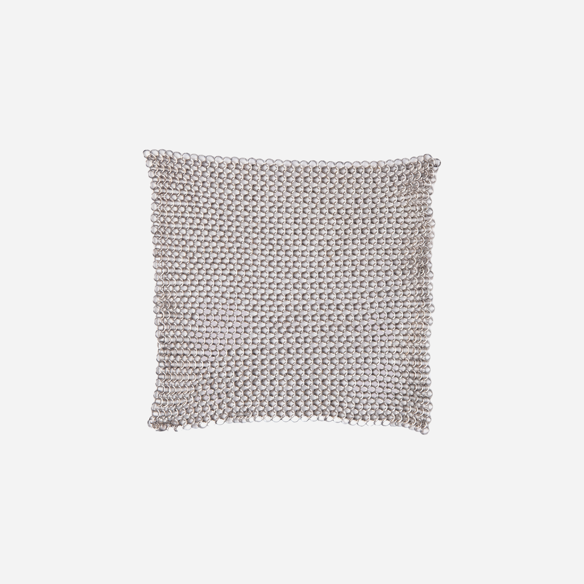 Cast Iron Care Kit — chainmail scrubber