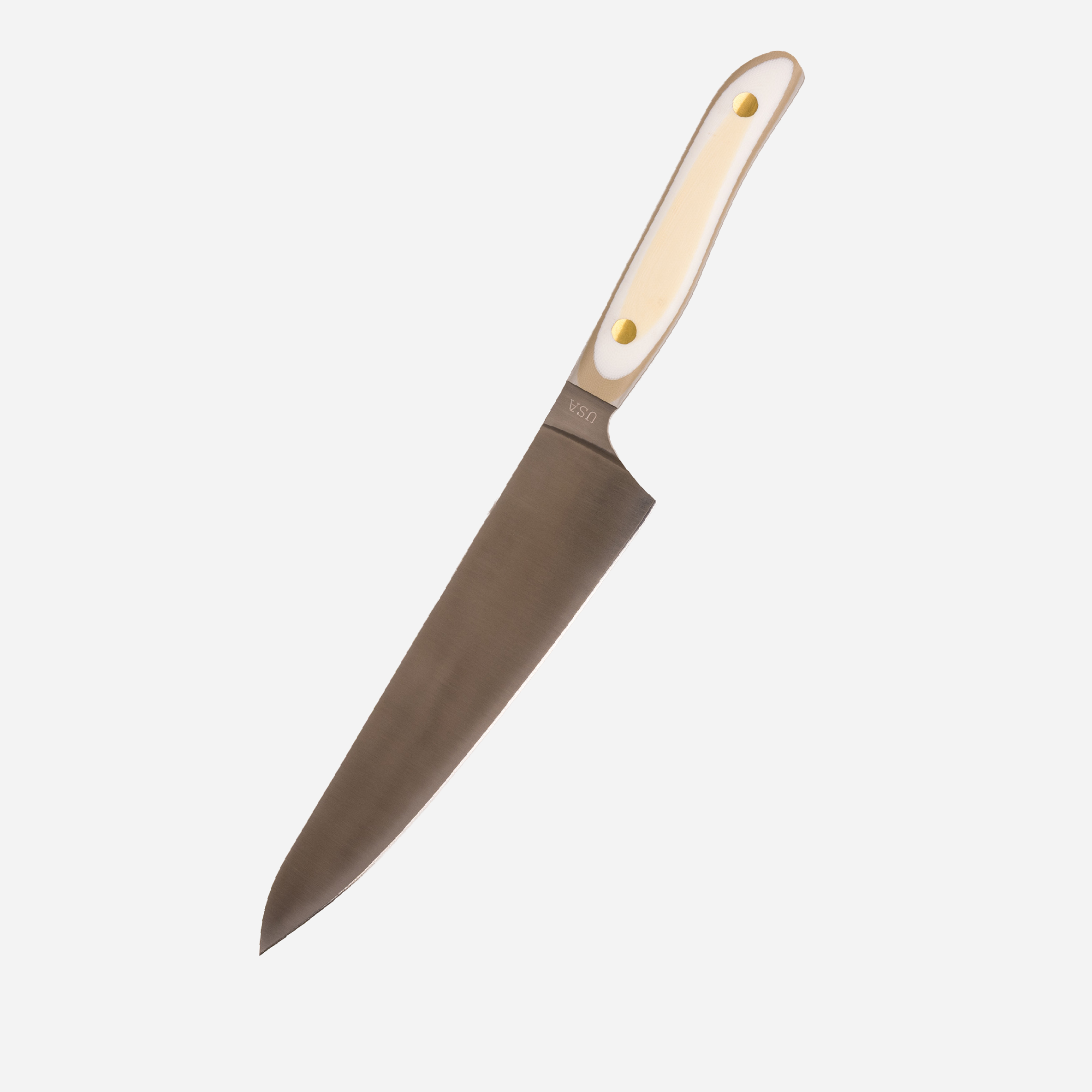 9" Chef Knife — Miyuki handle, alt view