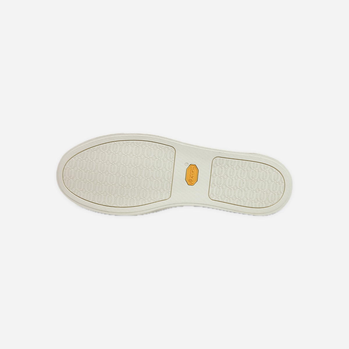 The Truckee - Devium x ComunityMade Shoe — Natural Suede, sole detail view