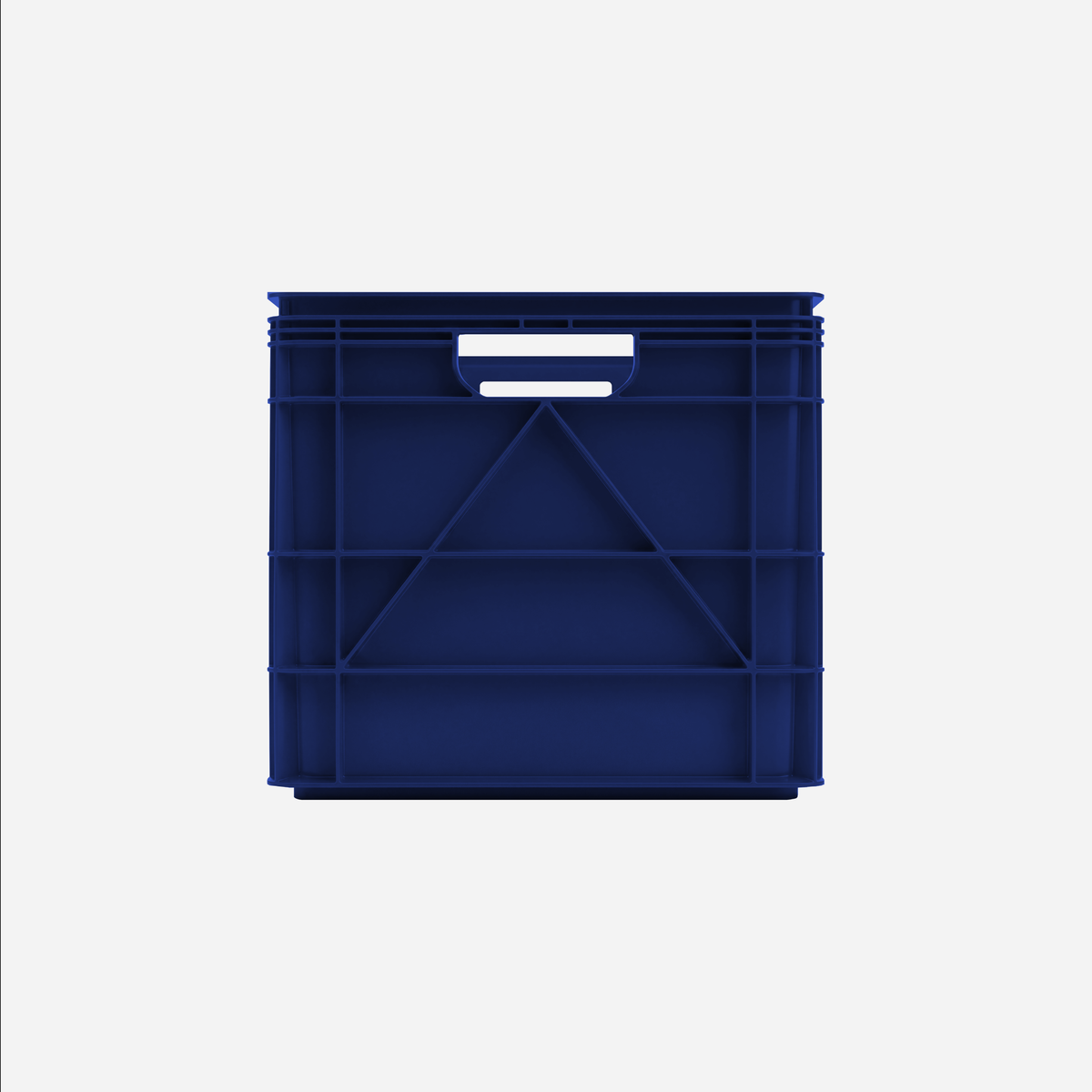 SidioCrate Full Size storage crate, Nautical front view