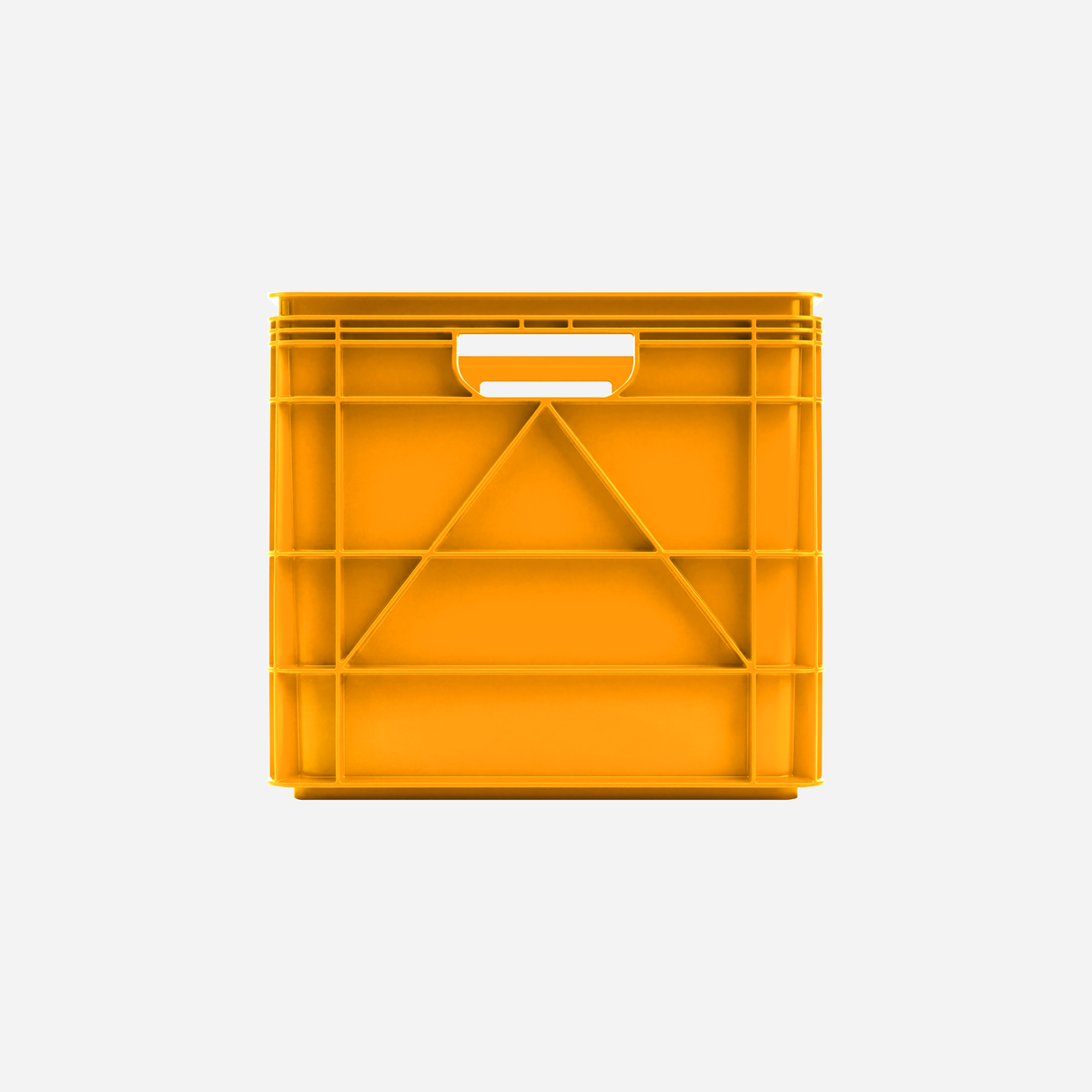 SidioCrate Full Size storage crate, Sol front view