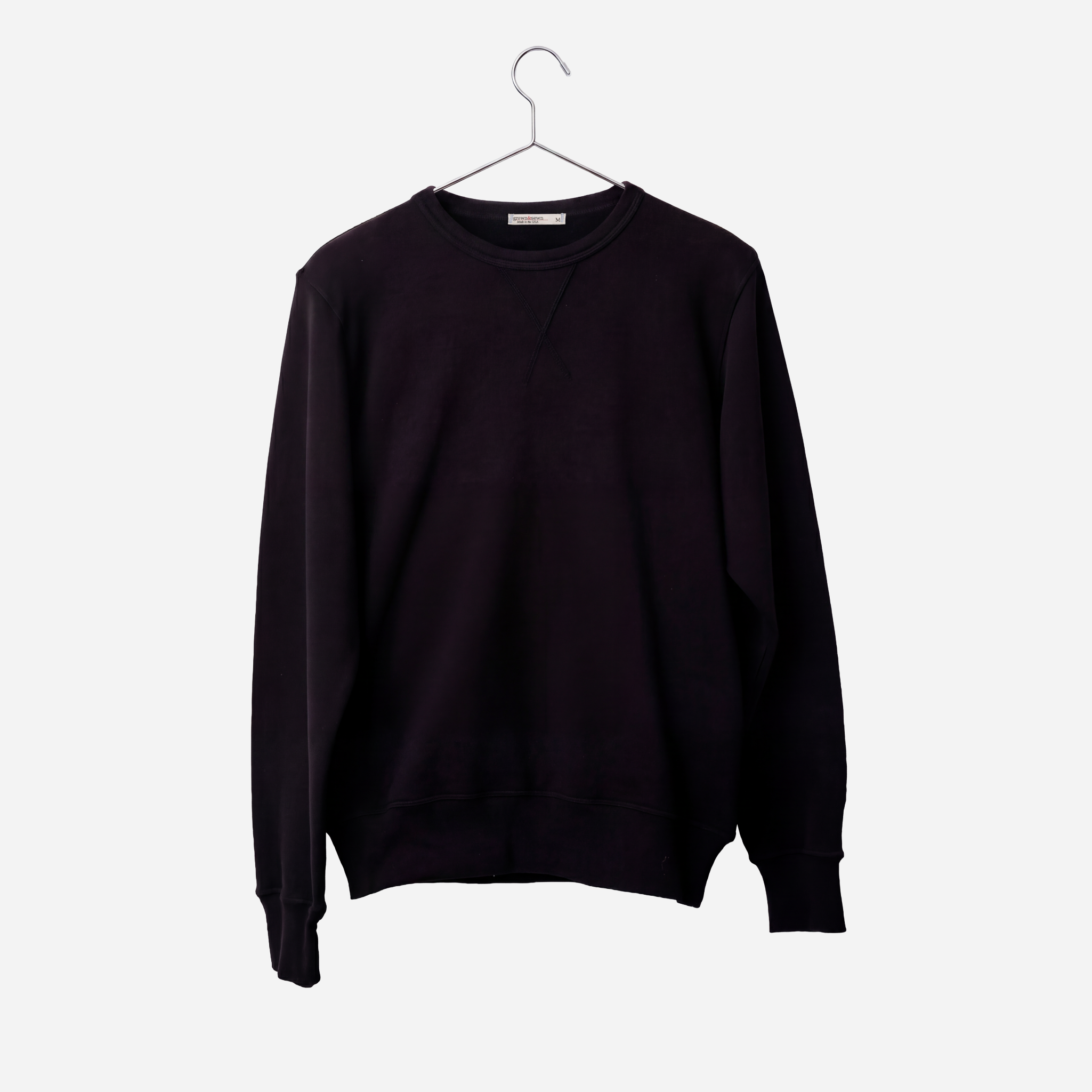 French Terry Sweatshirt - Black