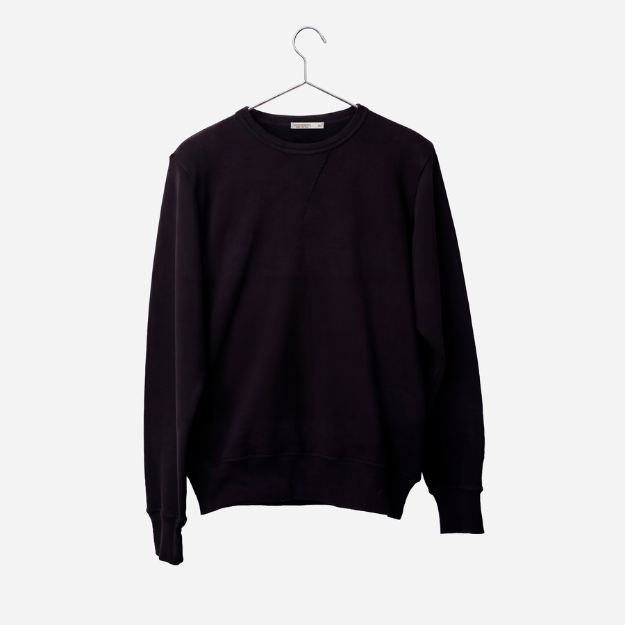 French Terry Sweatshirt - Black