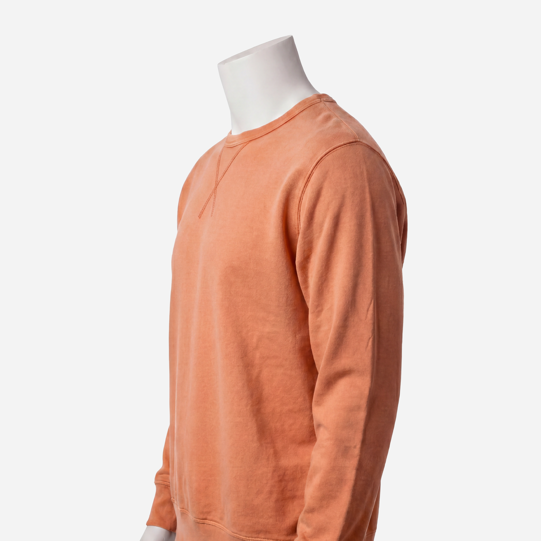 French Terry Sweatshirt - Faded Orange