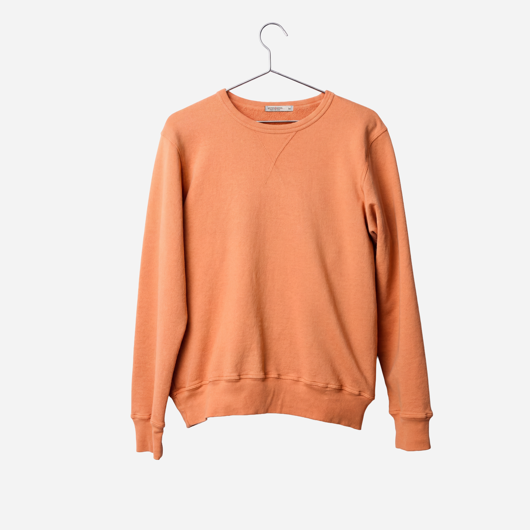 French Terry Sweatshirt - Faded Orange