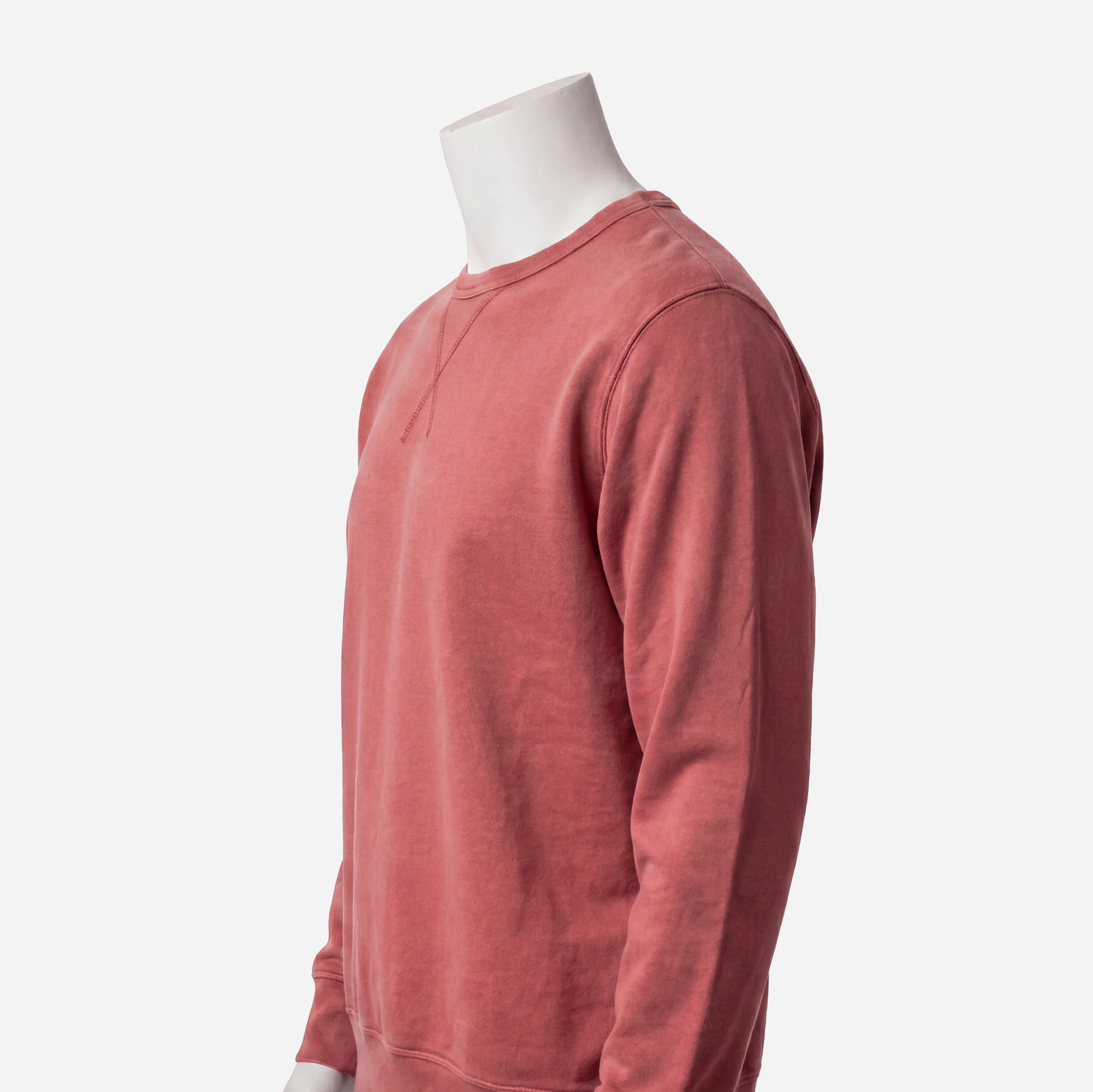 French Terry Sweatshirt - Faded Red