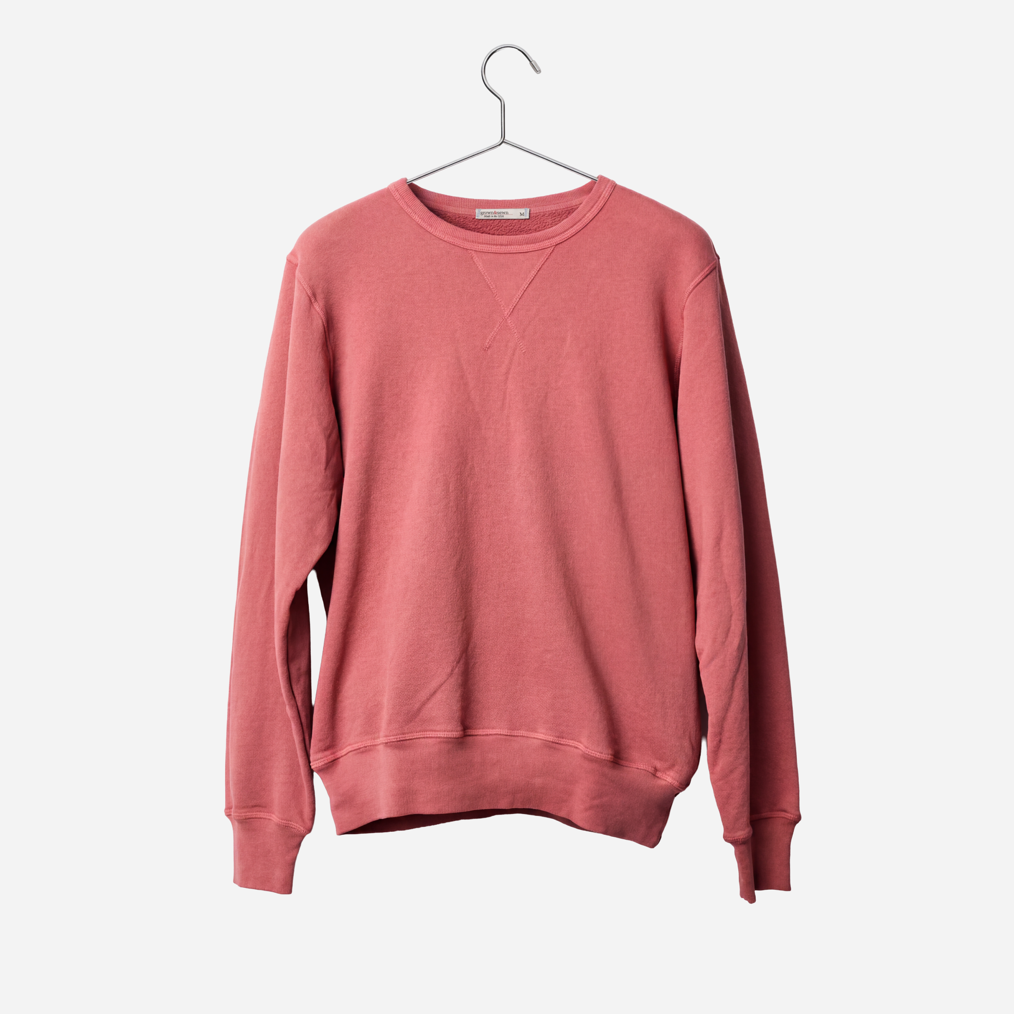 French Terry Sweatshirt - Faded Red