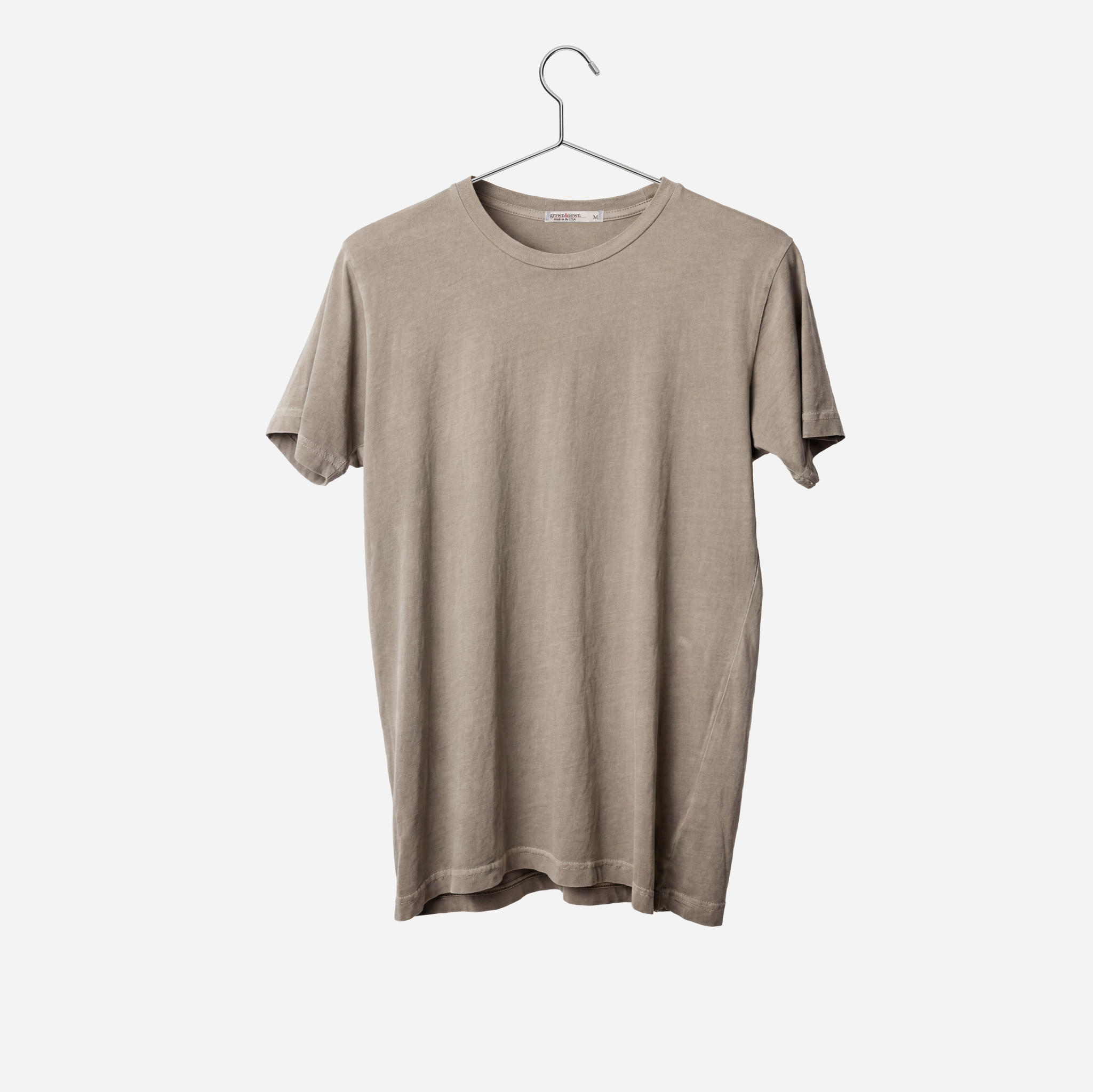 Lightweight Ringspun Short Sleeve Tee - Ash