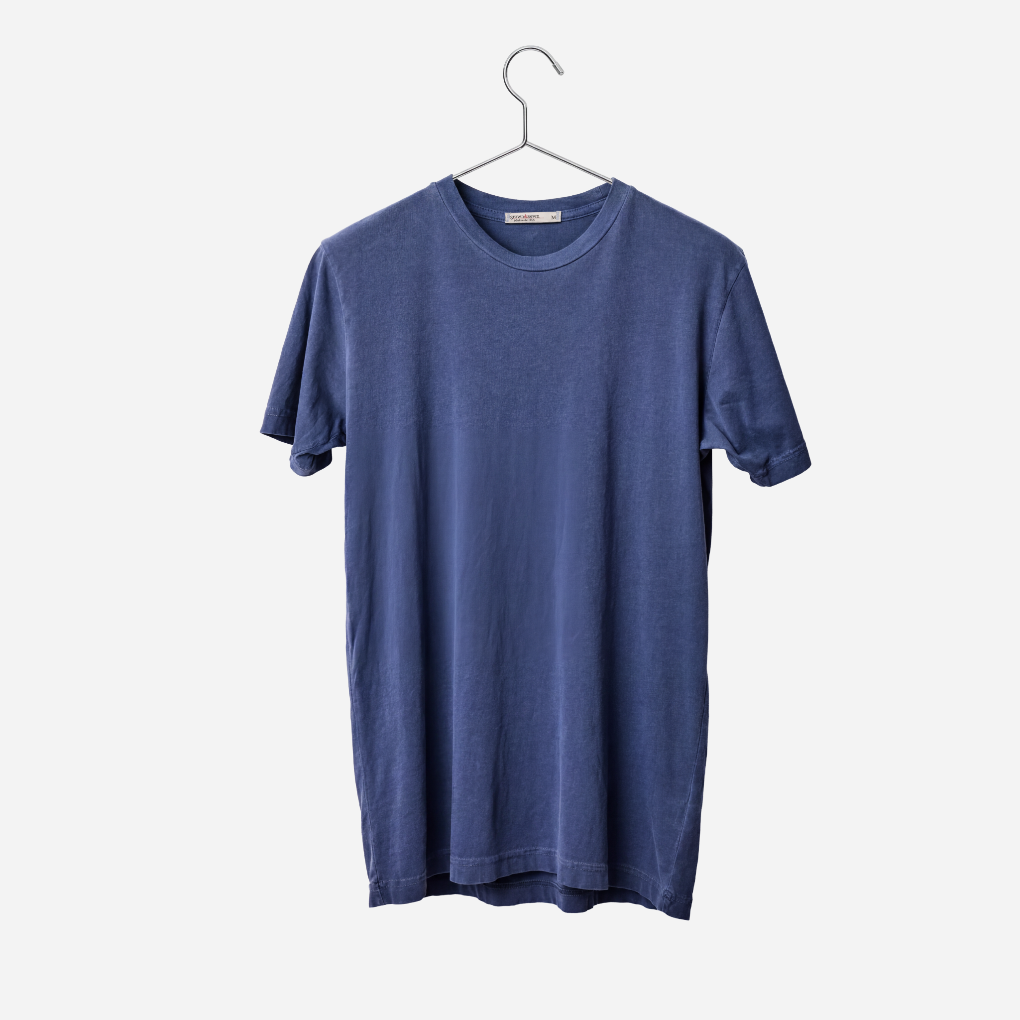Lightweight Ringspun Short Sleeve Tee- Blue