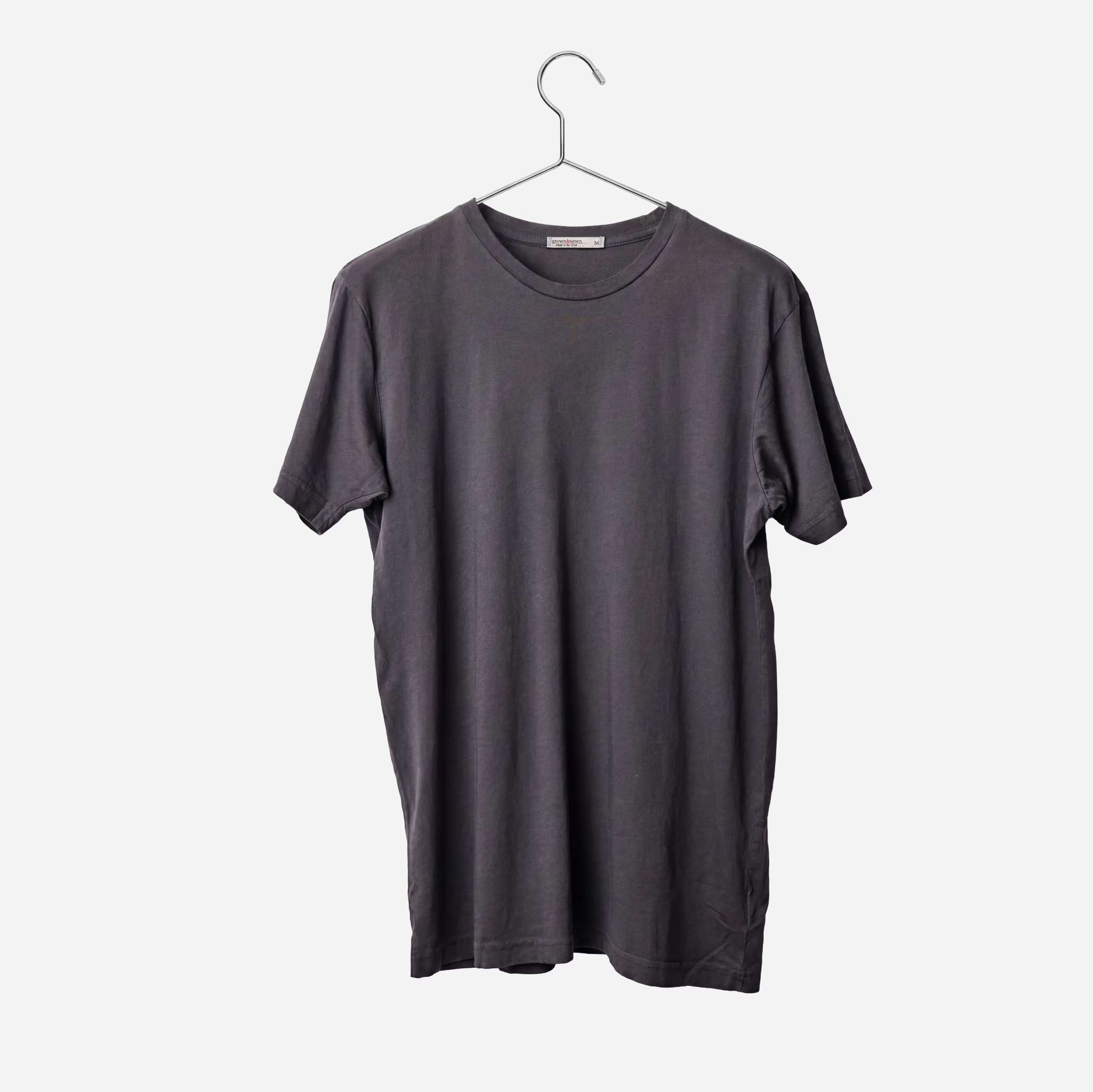 Lightweight Ringspun Short Sleeve Tee - Coal