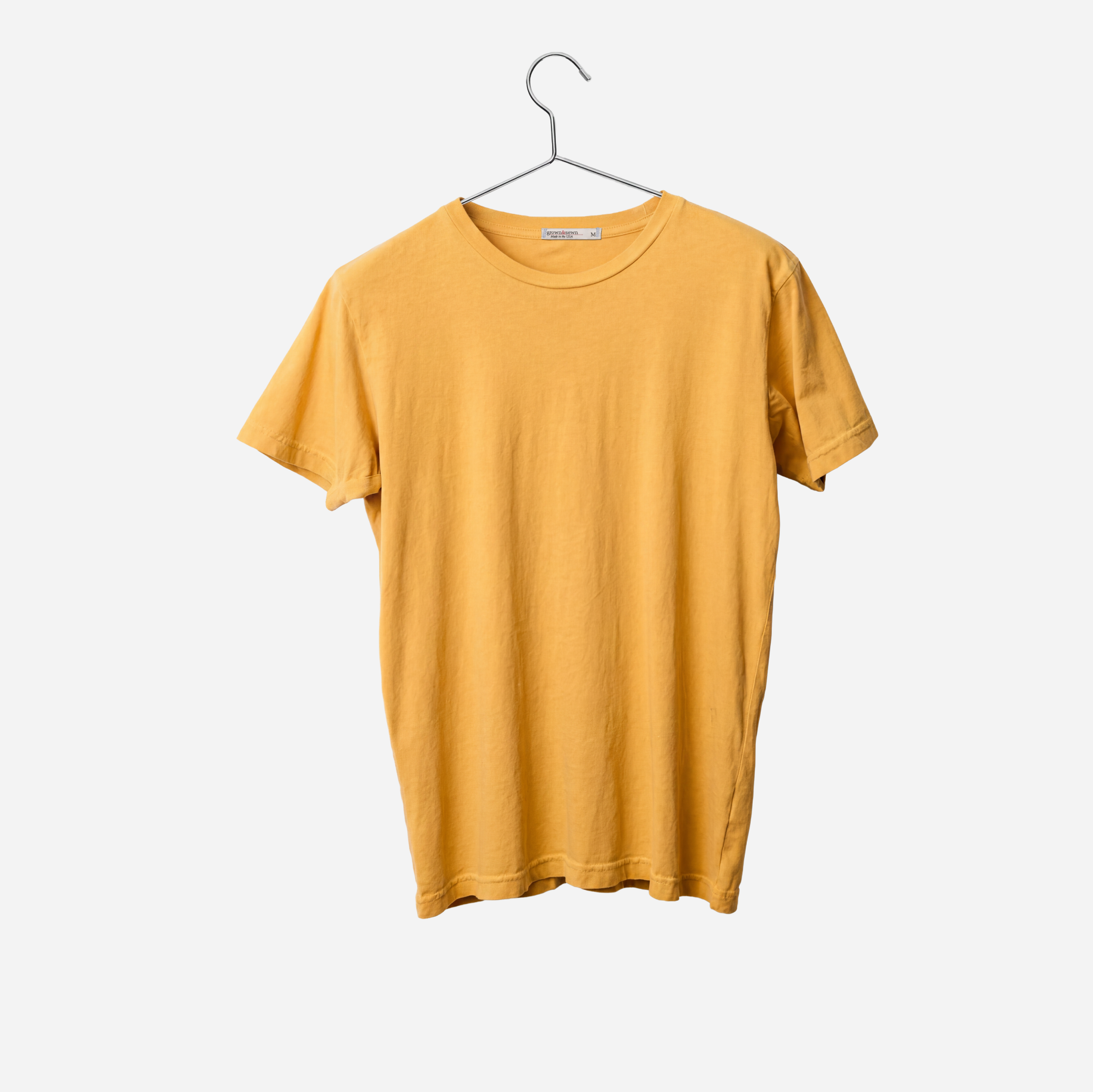 Lightweight Ringspun Short Sleeve Tee - Gold