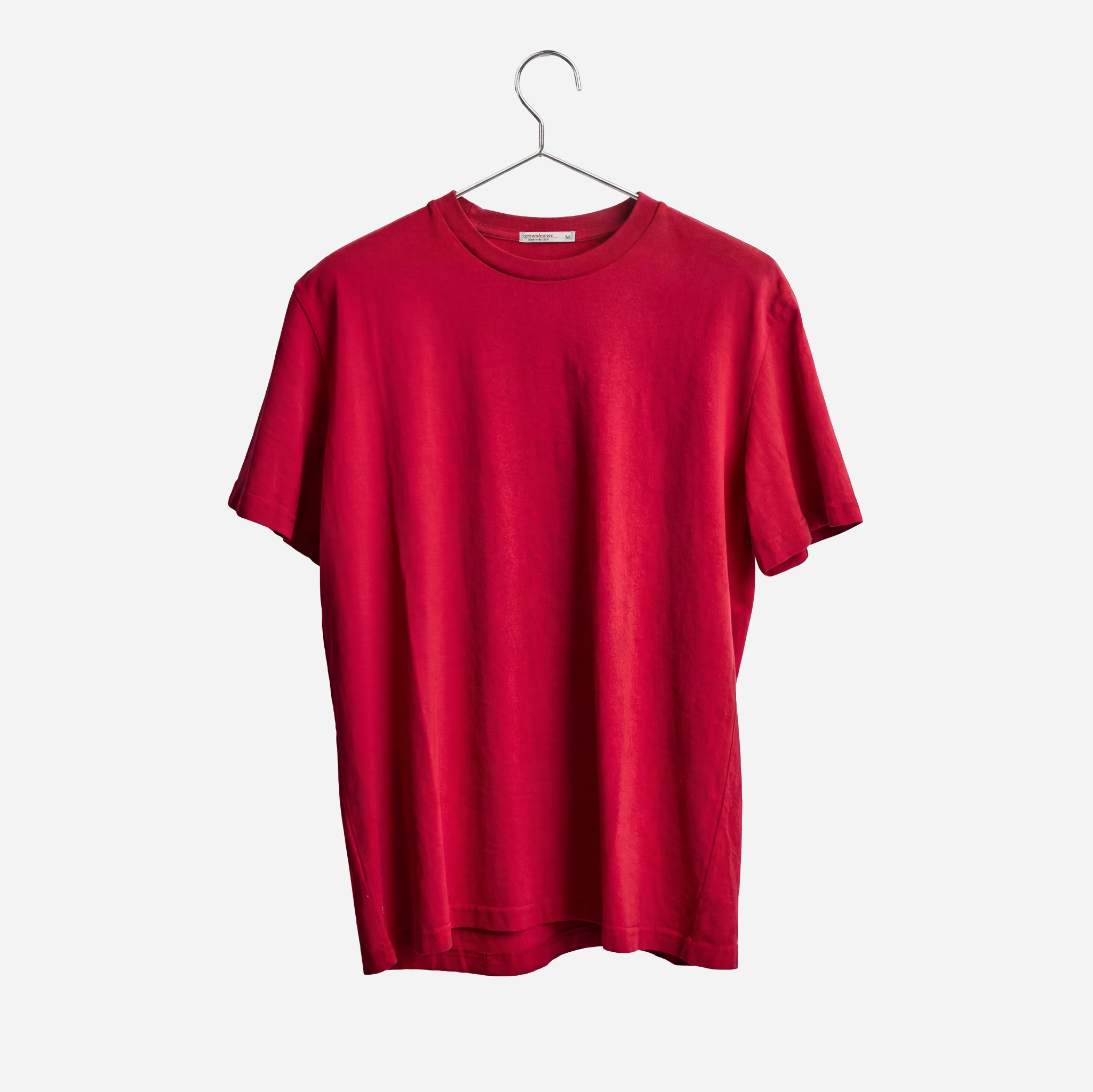 Mid Weight Short Sleeve Tee - Red