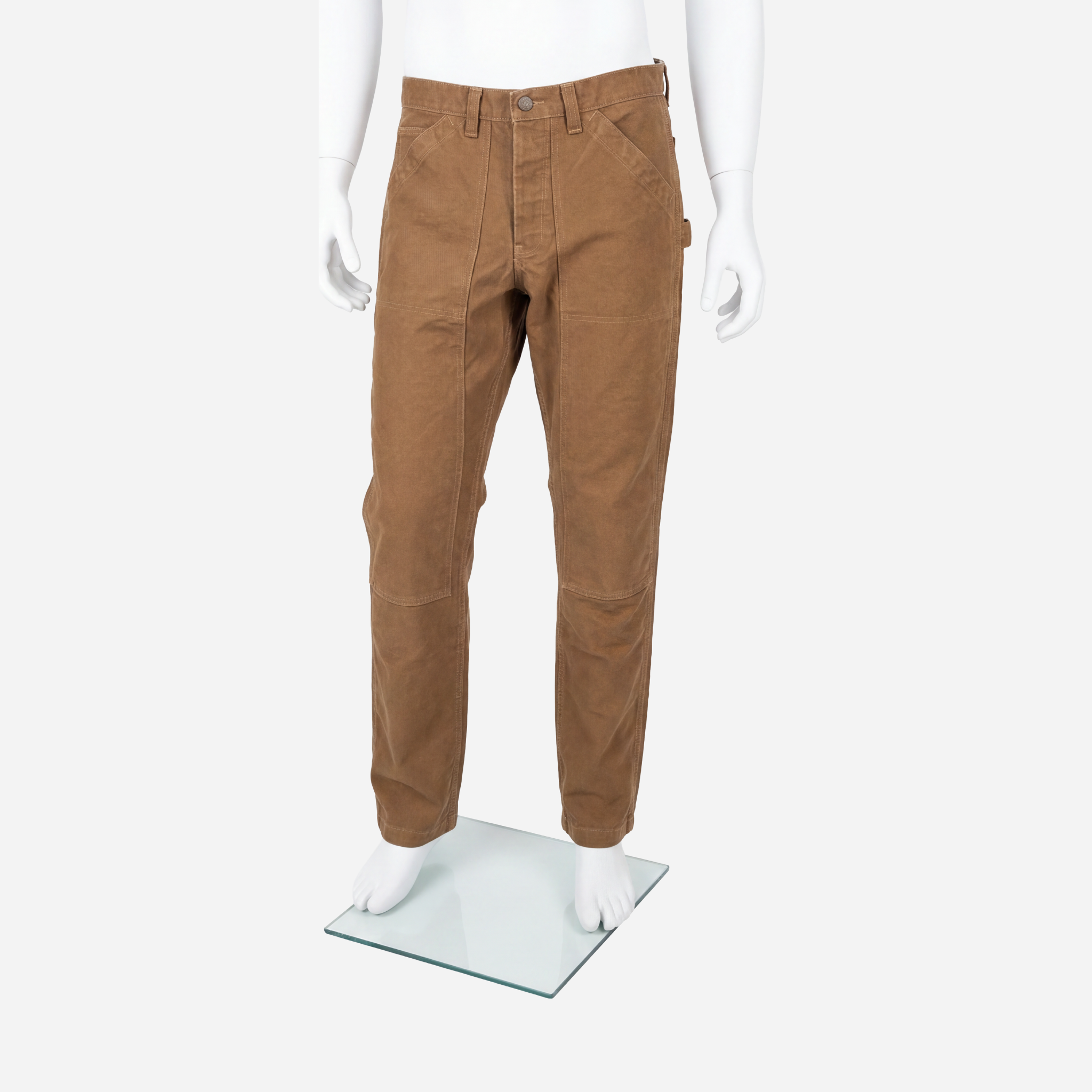 Union Double Knee Work Pant - Barley