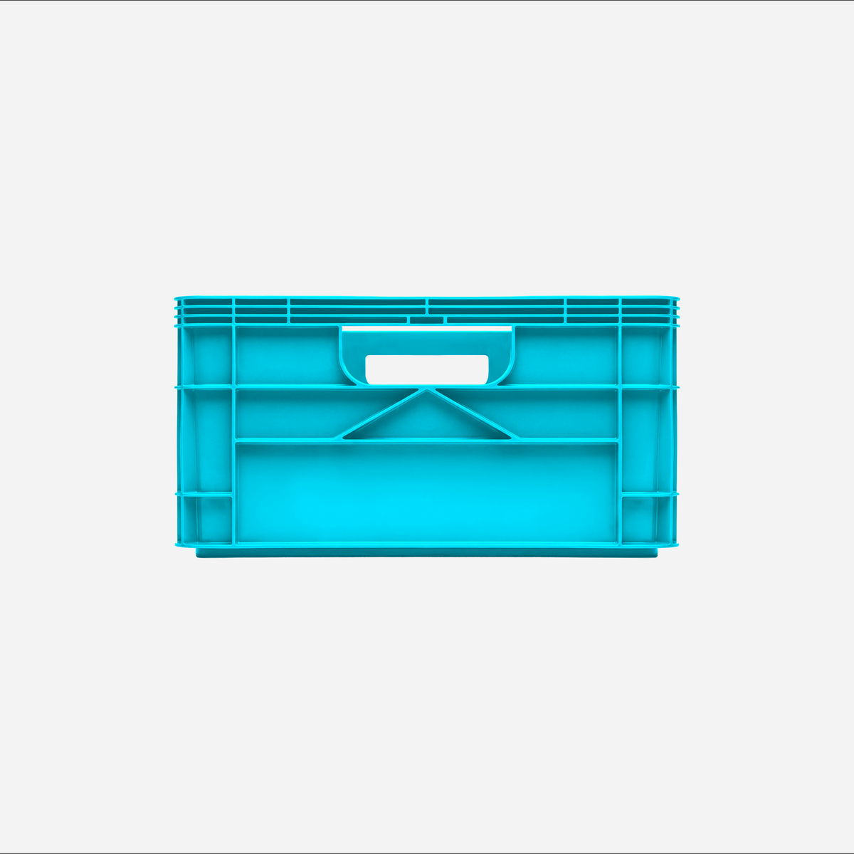 SidioCrate Half Size Storage Crate, Sidioblue front view