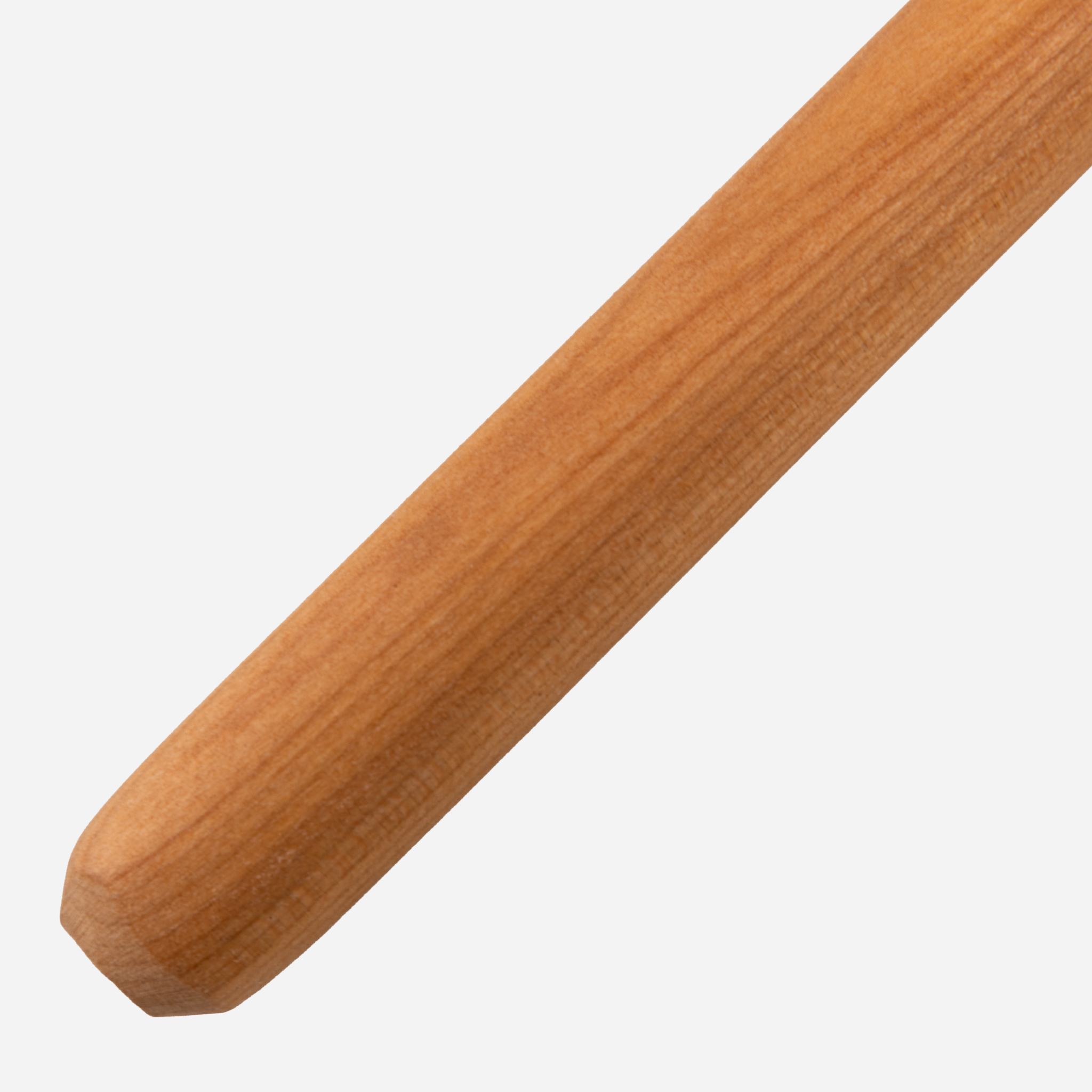 Wooden Serving Spoon — grain close-up