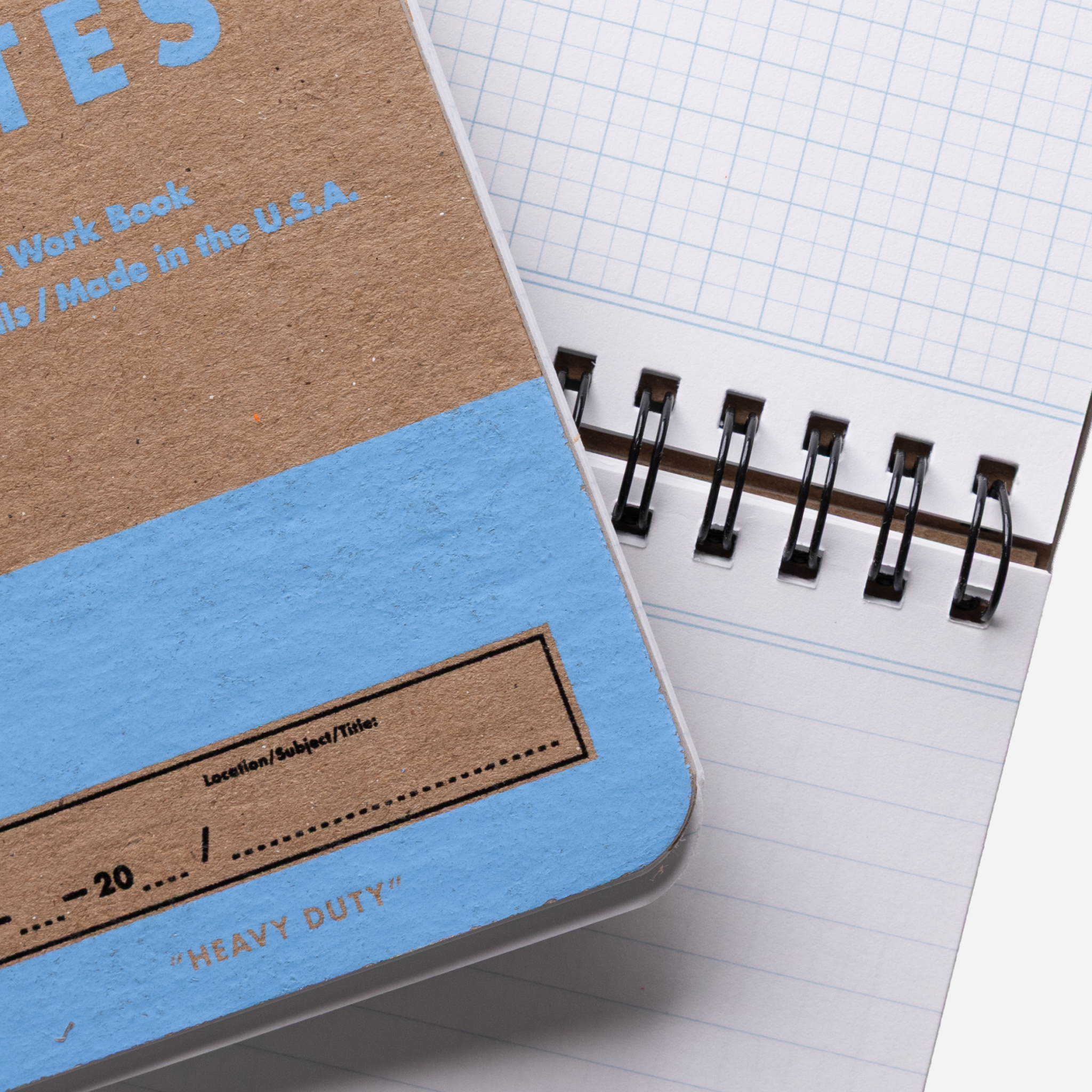 Heavy Duty Memo-Sized Work Book (2-Pack)