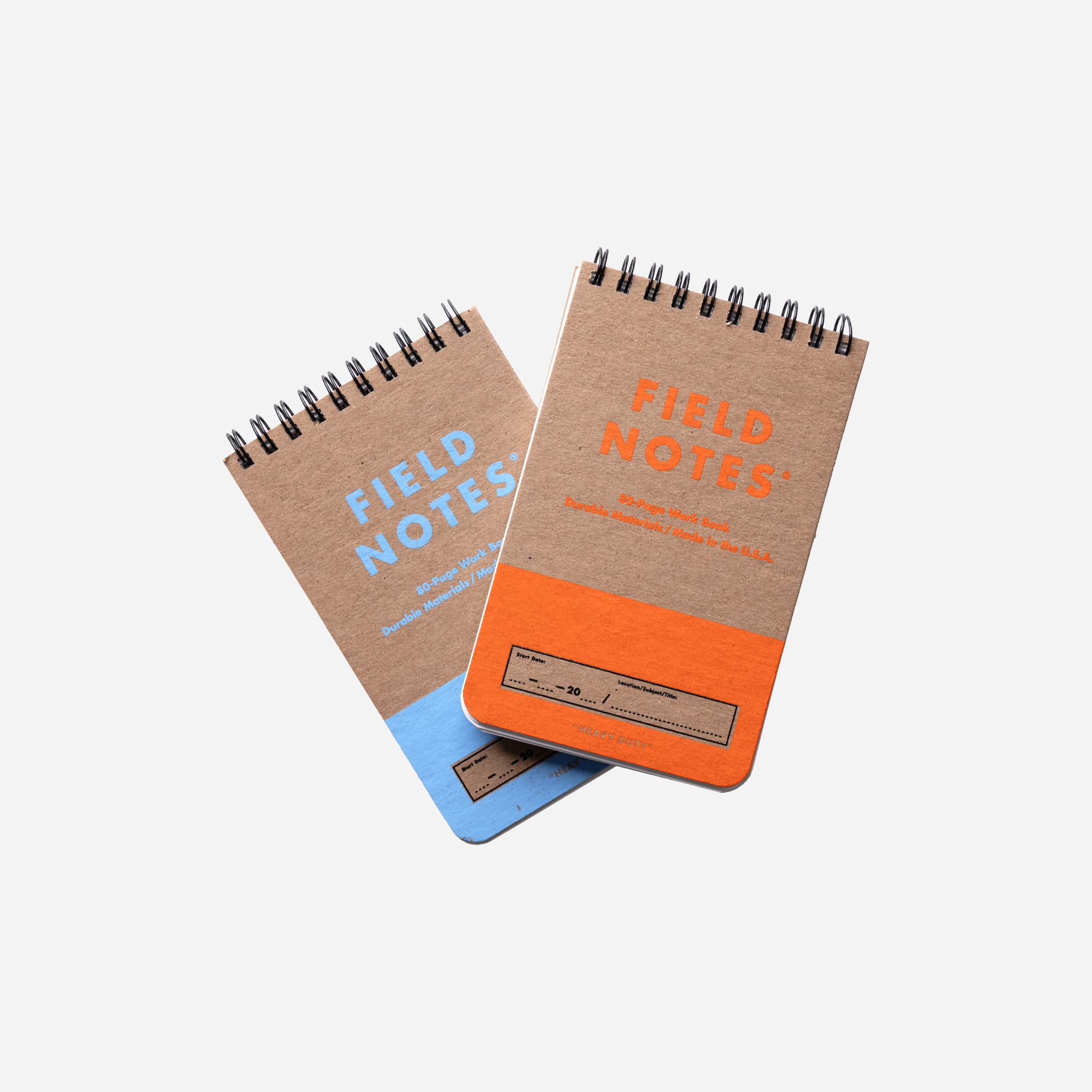 Heavy Duty Memo-Sized Work Book (2-Pack)