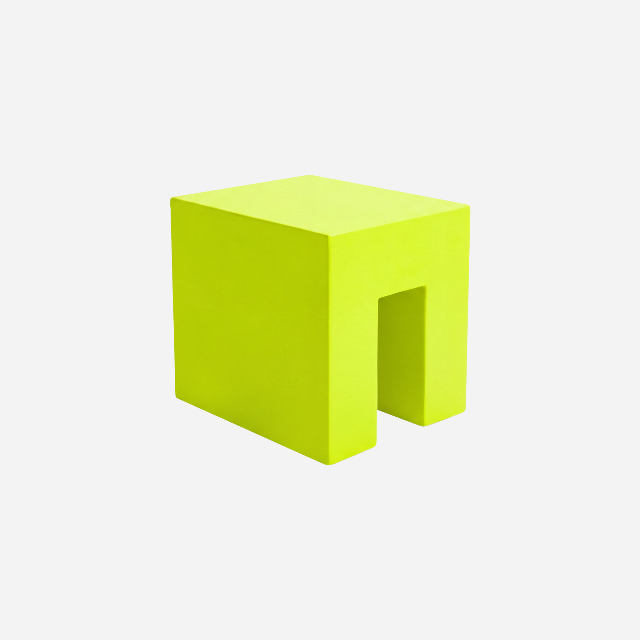 Vignelli Cube — Citron
