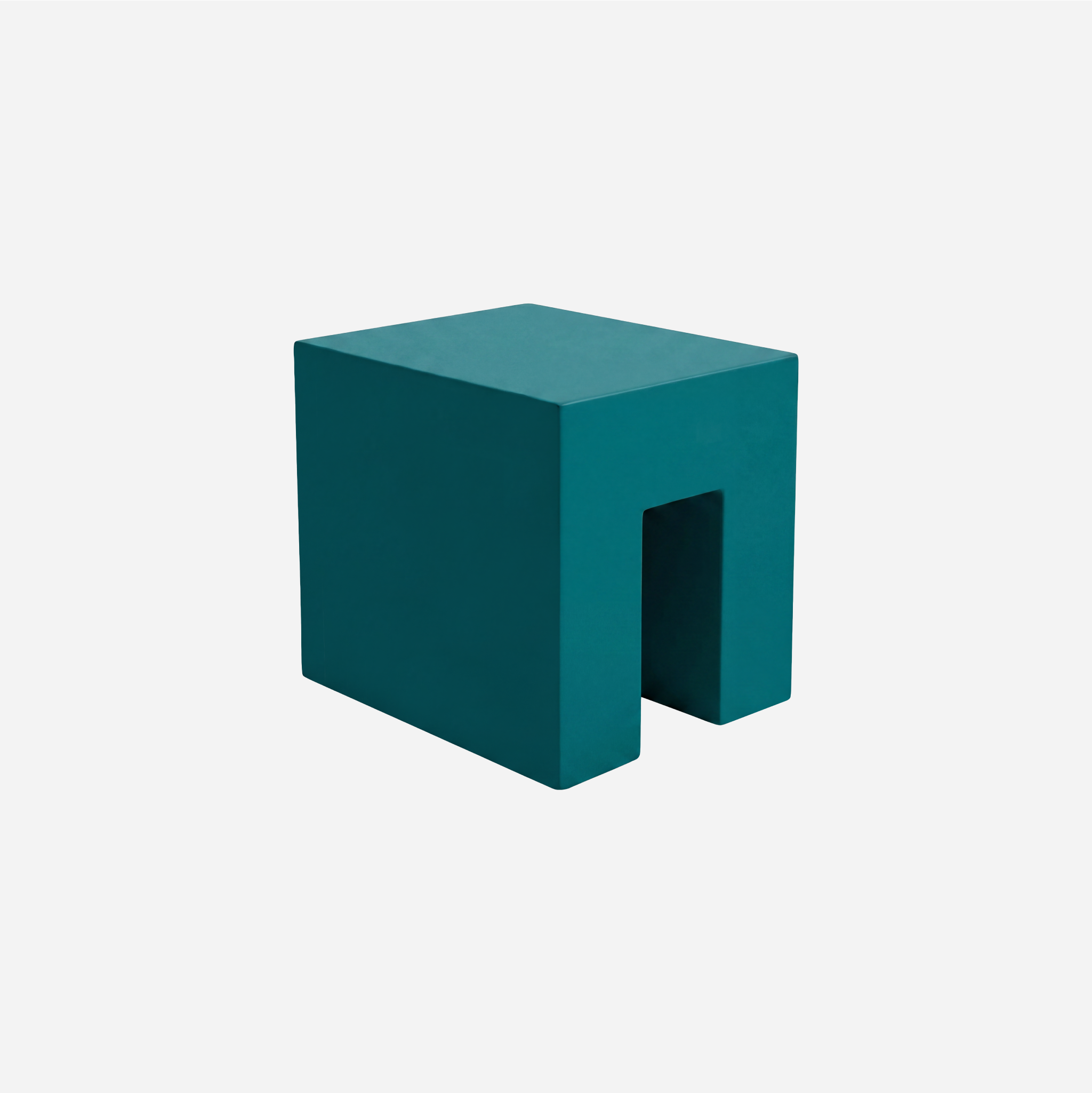Vignelli Cube — Turquoise