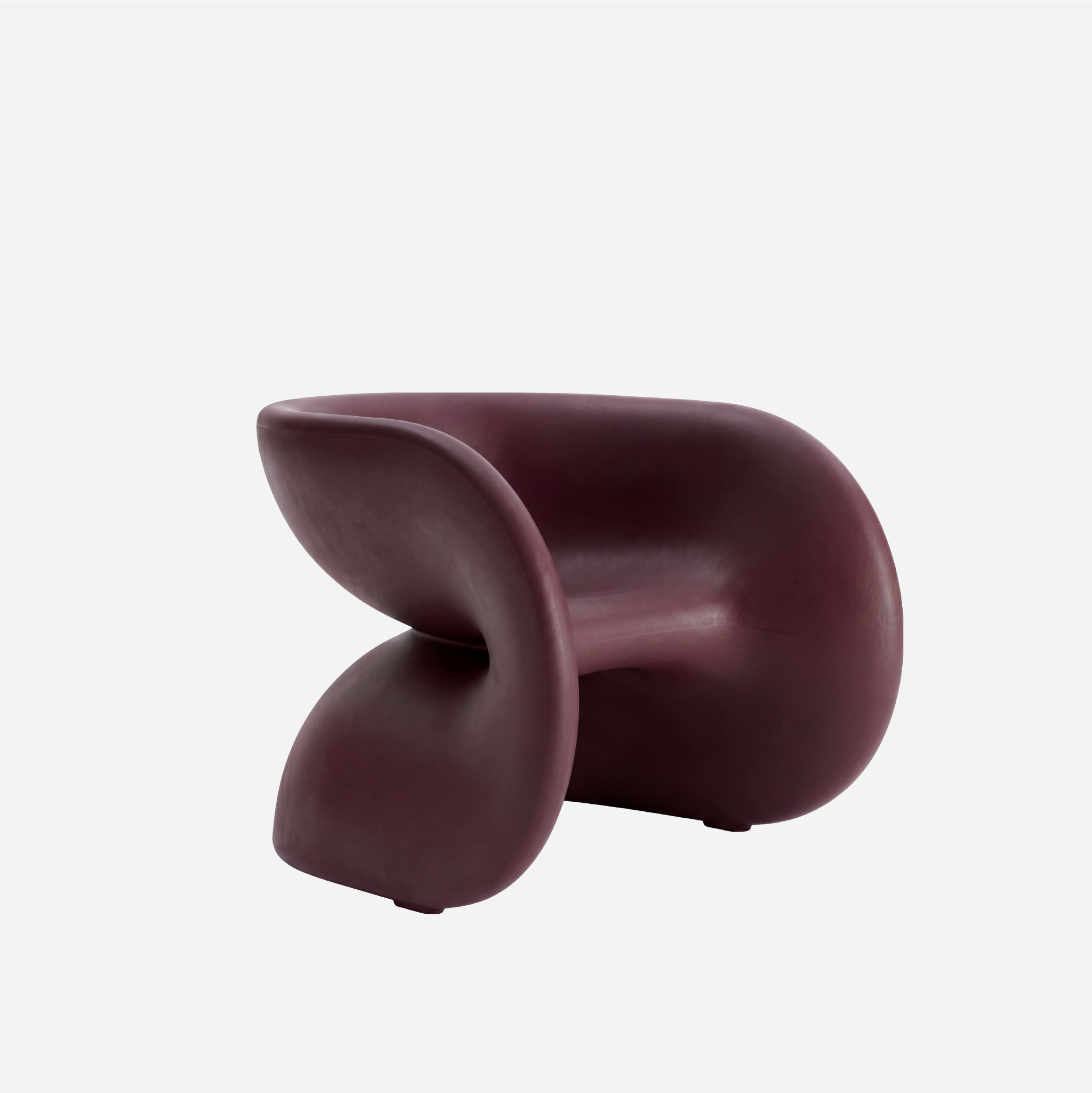 Fortune Chair — Dark Cherry