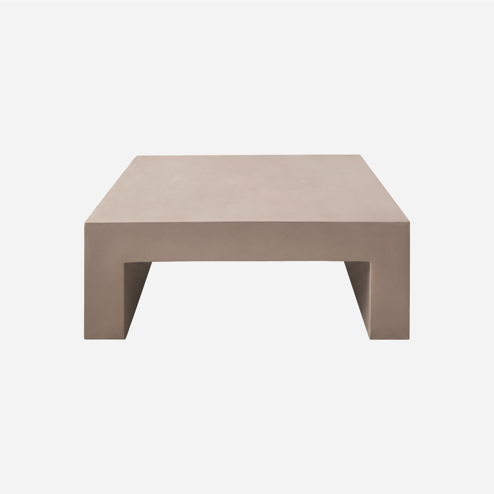 Vignelli Table — Brown