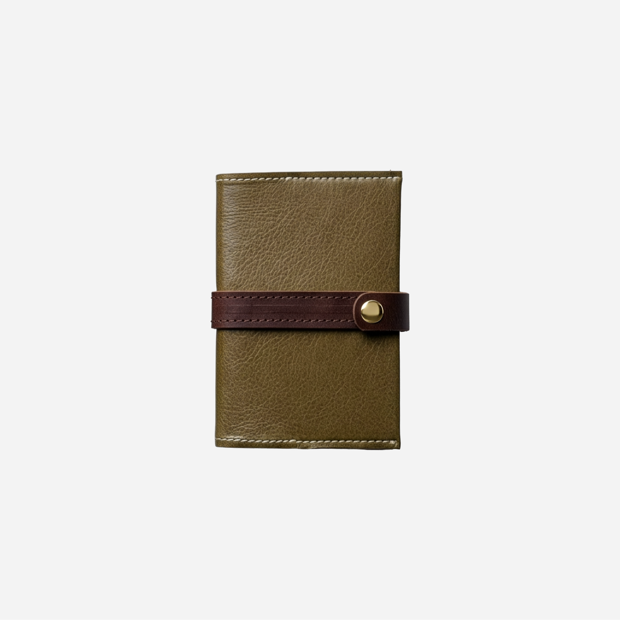Leather Writer's Journal - USA Made — Small / Olive