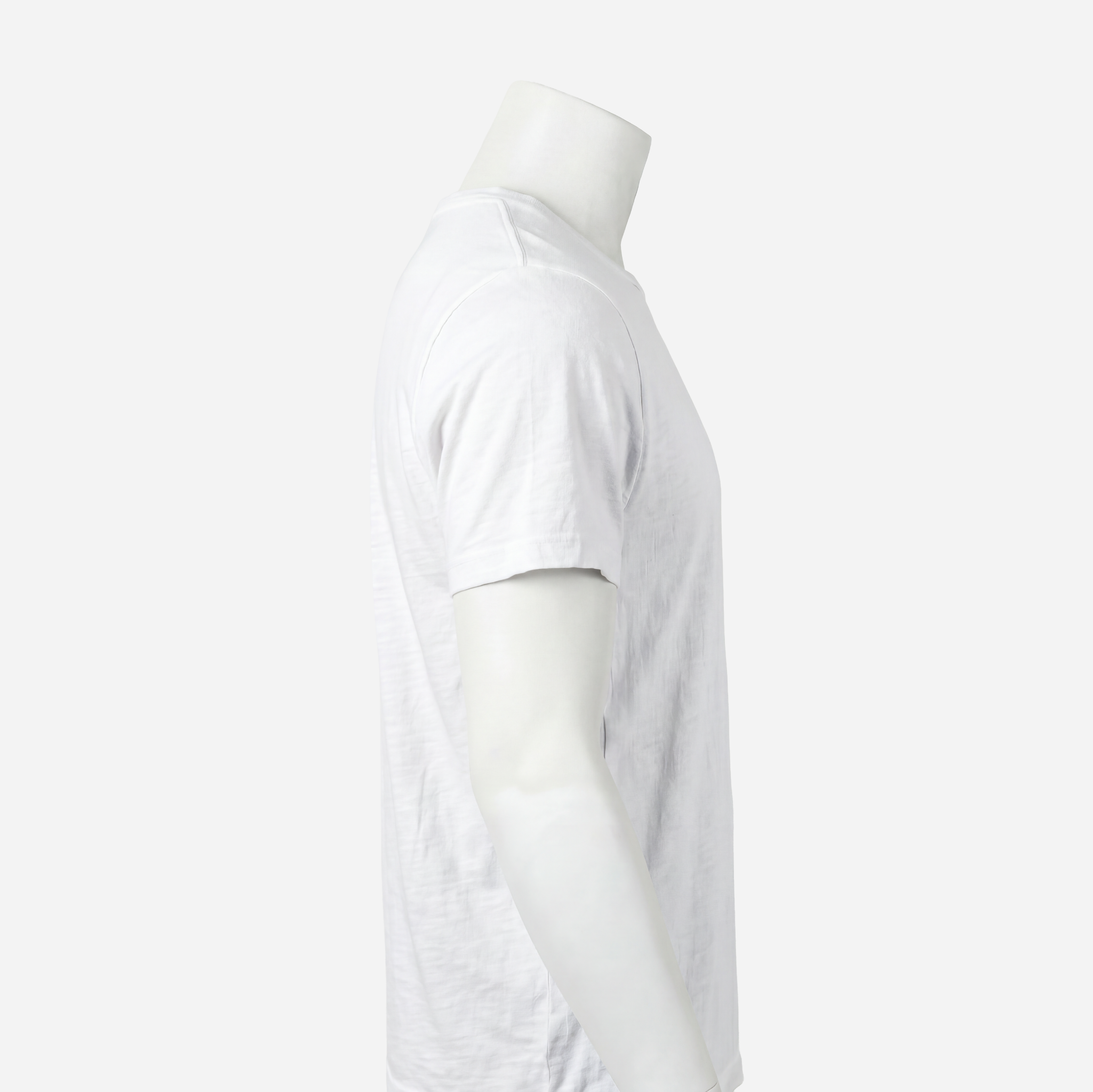 Lightweight Ringspun Short Sleeve Tee -  White