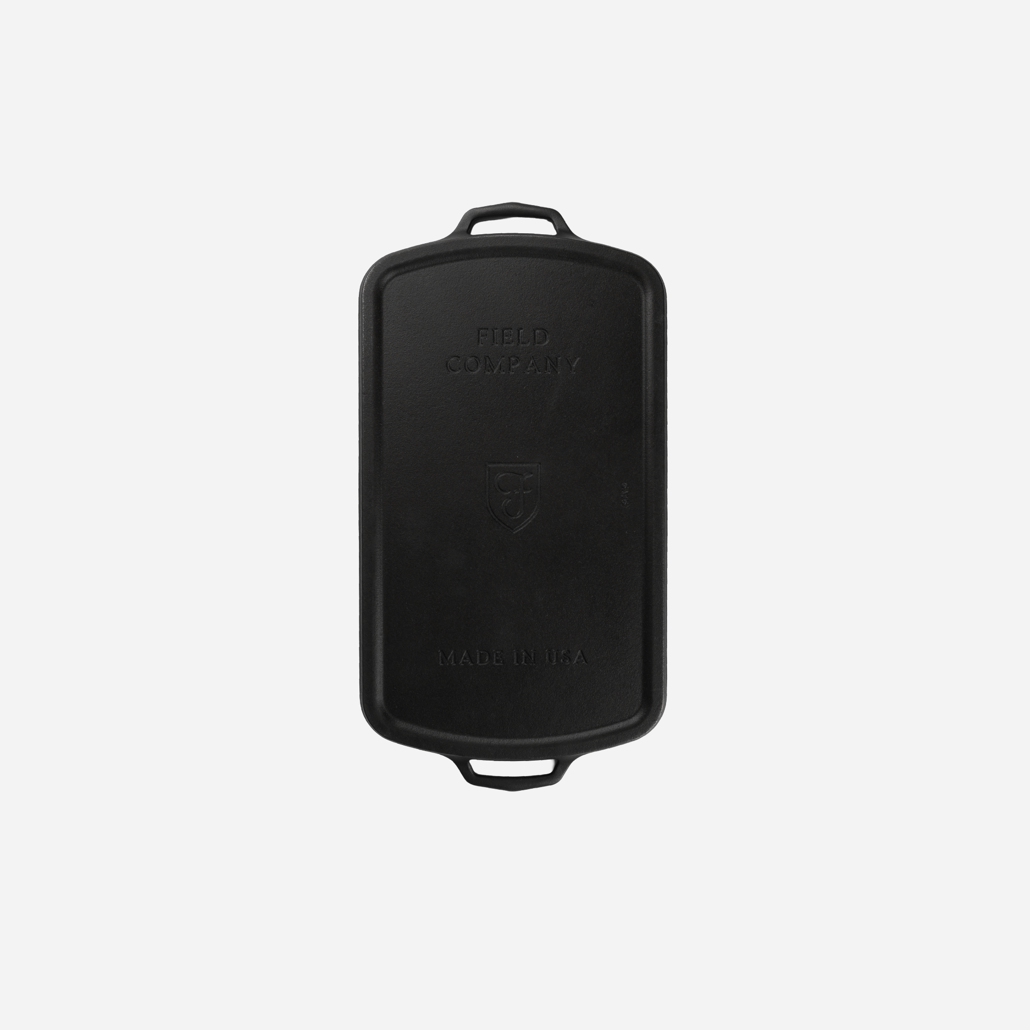 Long Cast Iron Griddle — bottom