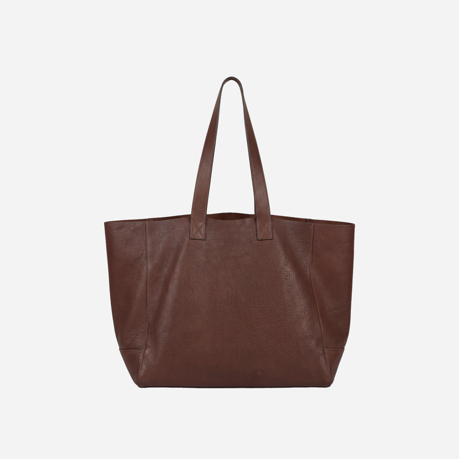 Moore & Giles Massie Tote, Heritage Chocolate
