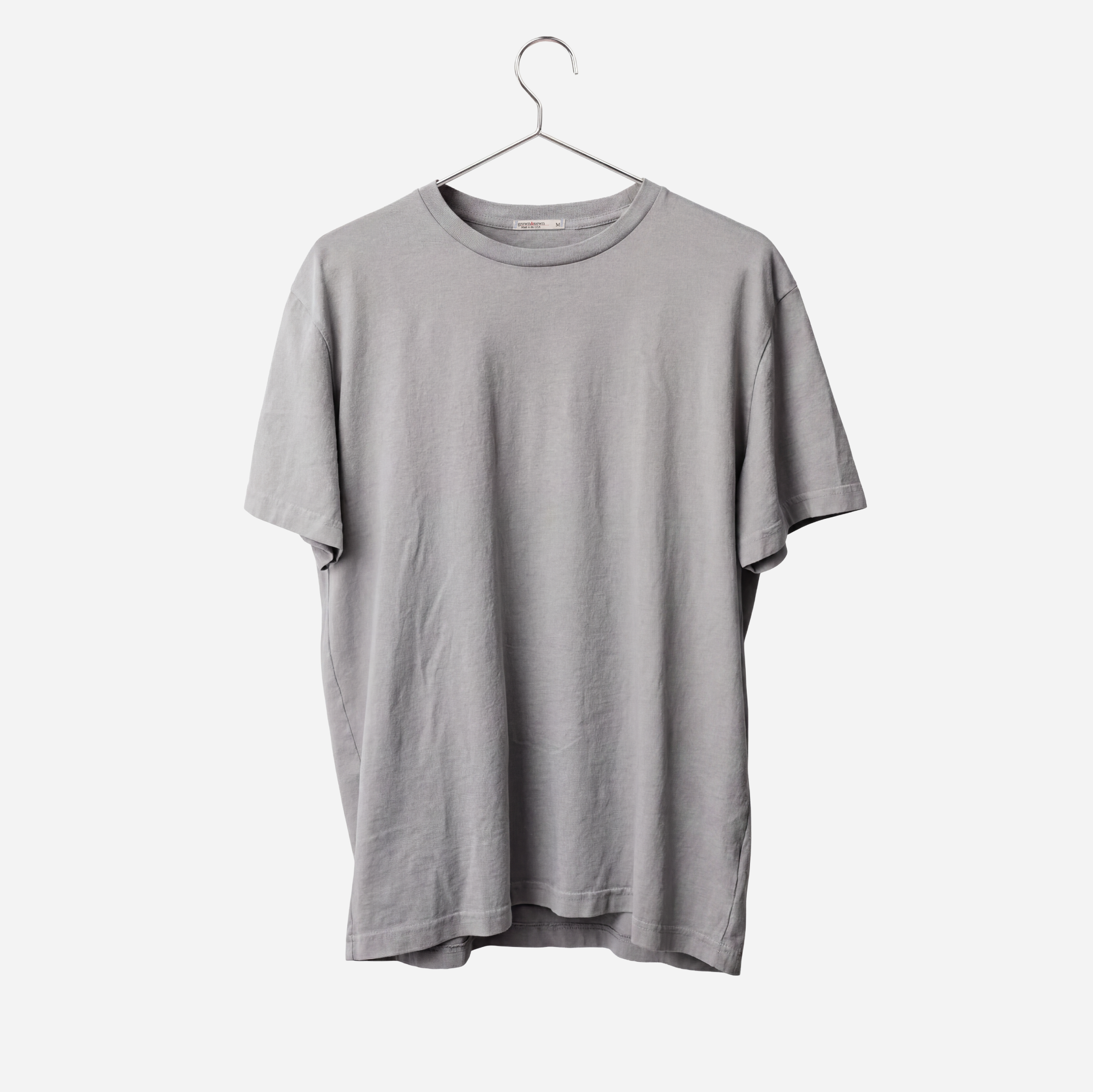 Mid Weight Short Sleeve Tee - Pewter